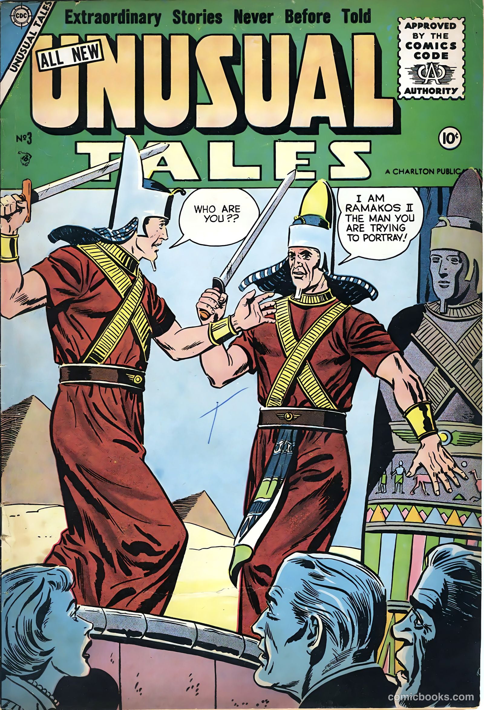 Unusual Tales #3 (1956) — page 1 of 36