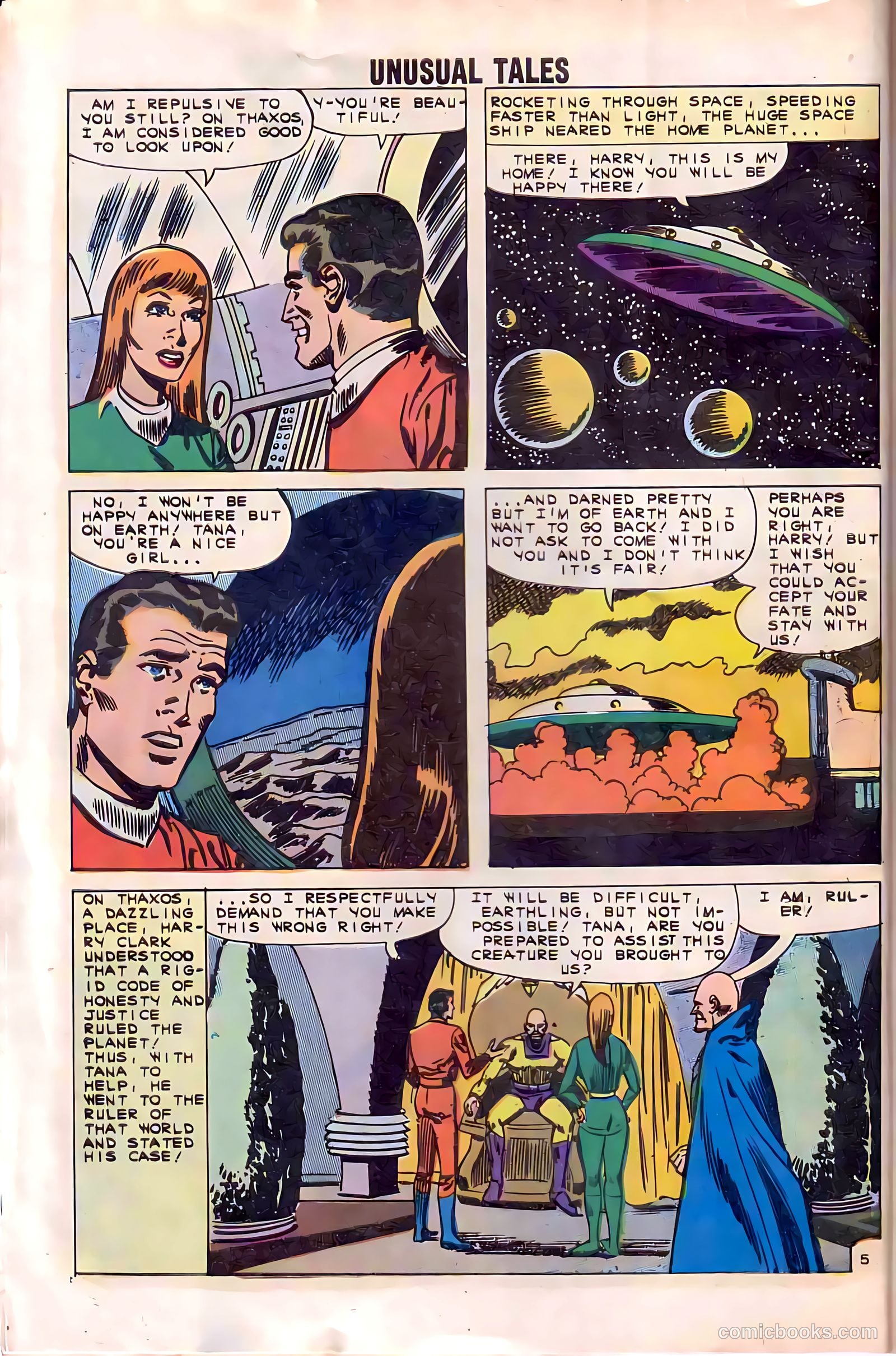 Unusual Tales #30 (1961) — page 8