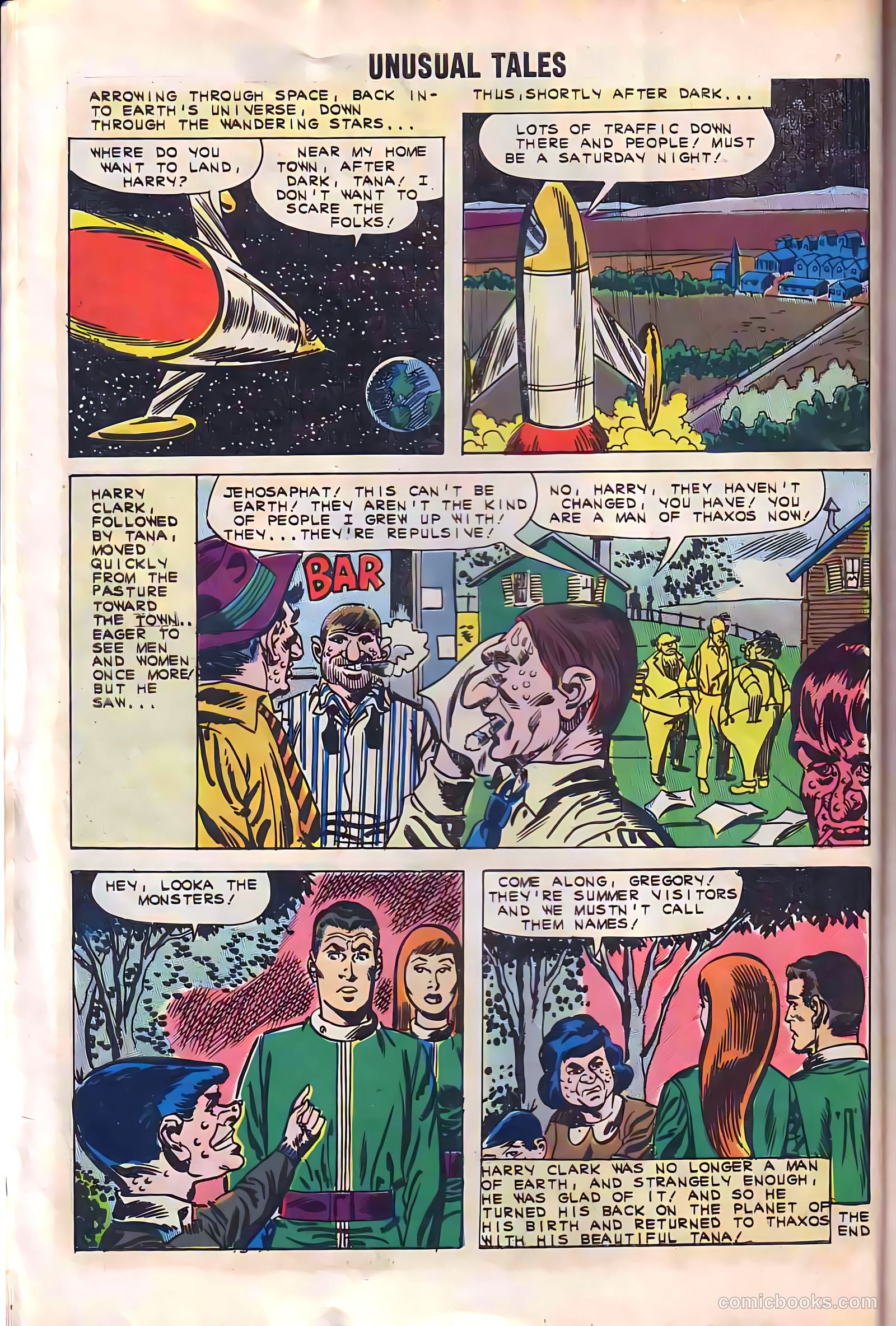 Unusual Tales #30 (1961) — page 10