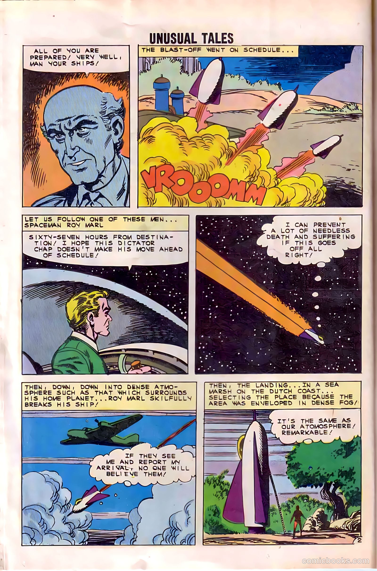 Unusual Tales #30 (1961) — page 12