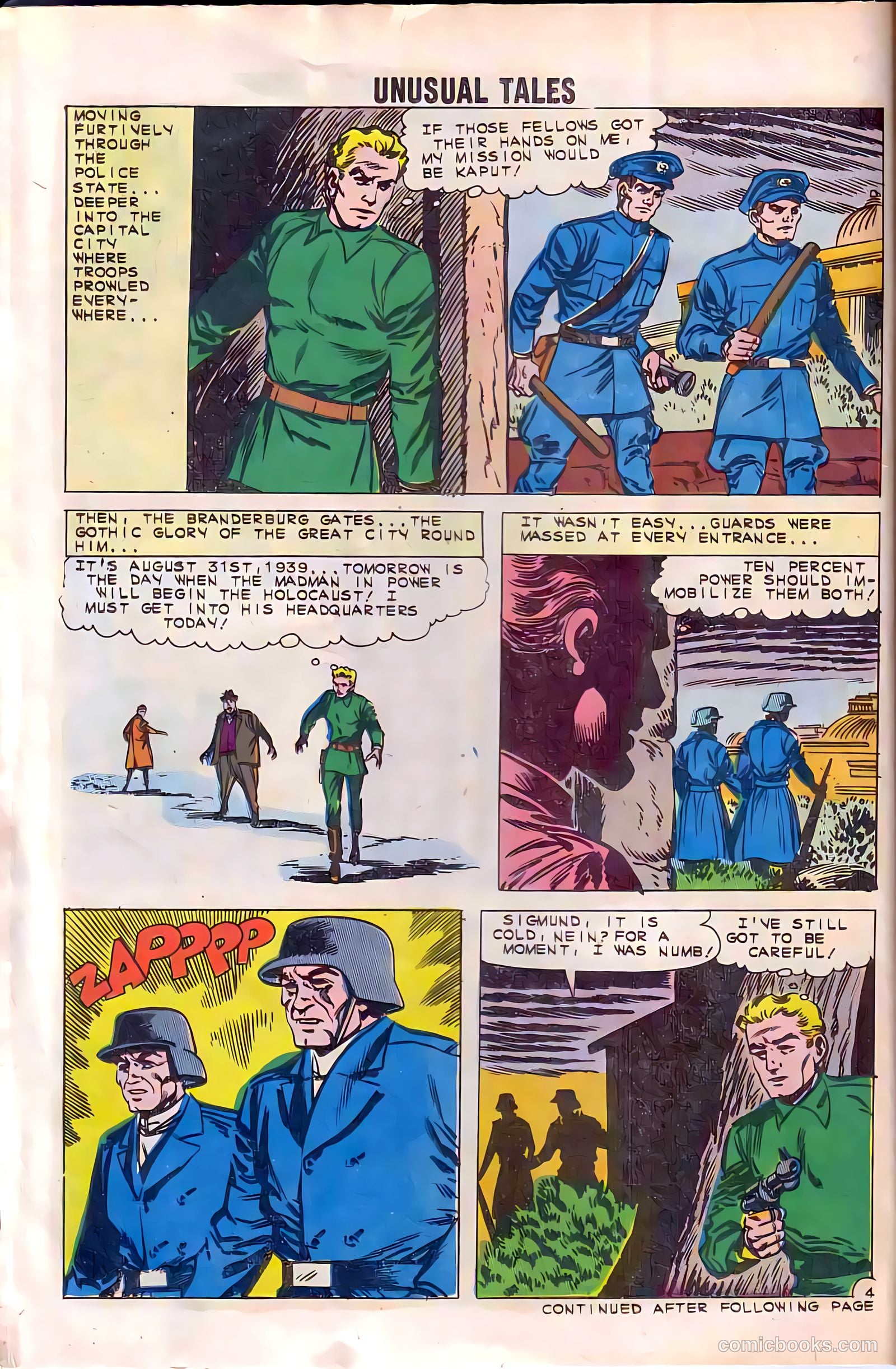Unusual Tales #30 (1961) — page 14