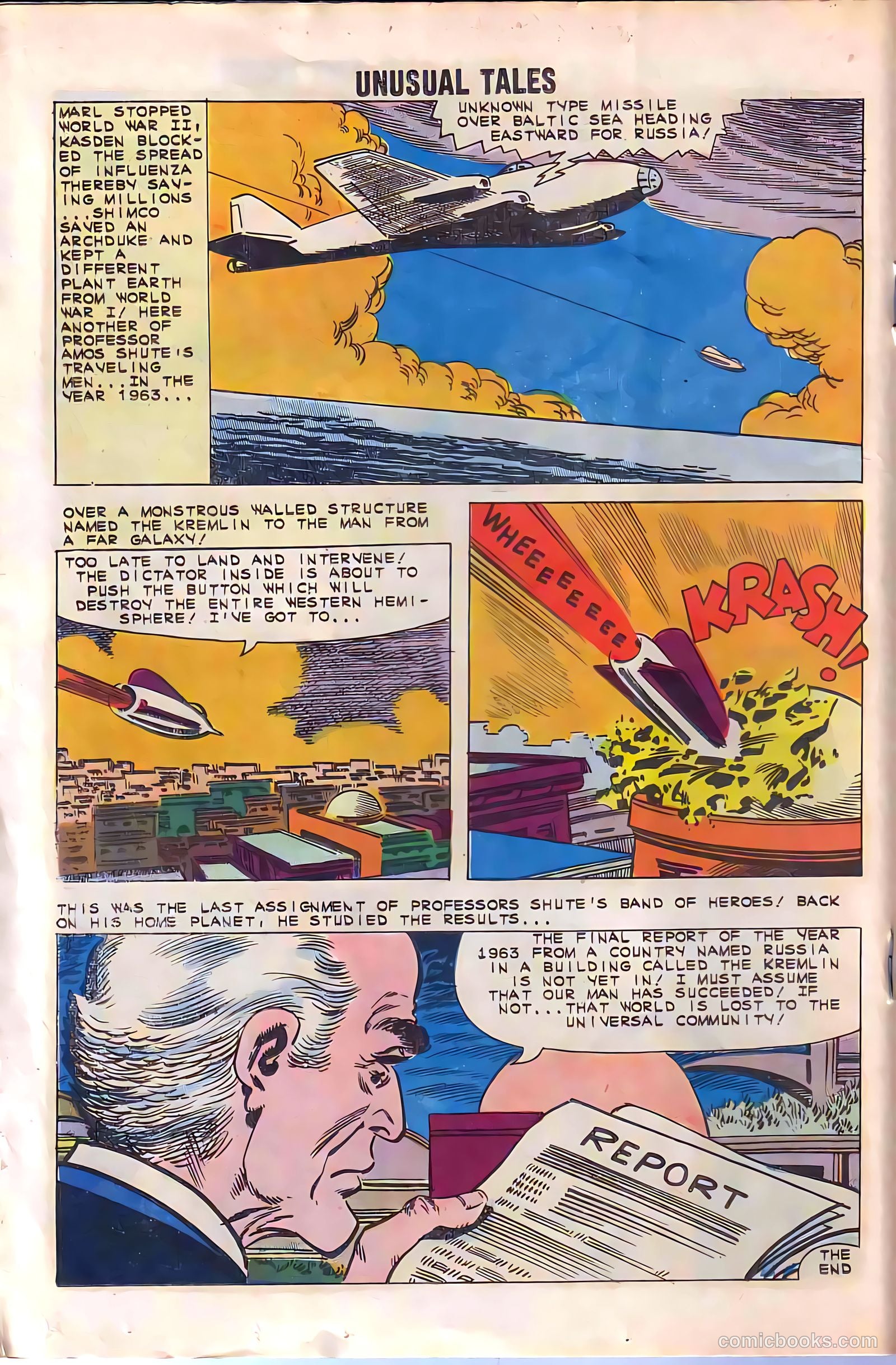 Unusual Tales #30 (1961) — page 18