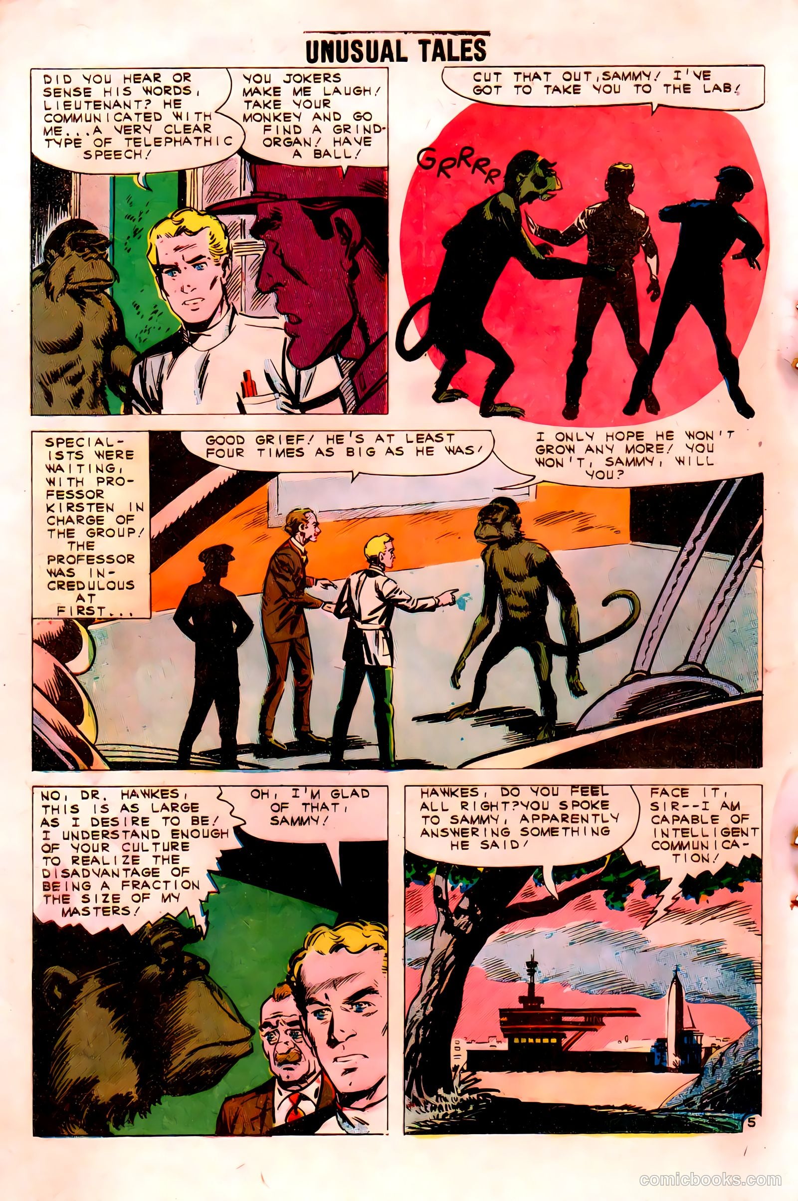Unusual Tales #31 (1961) — page 8