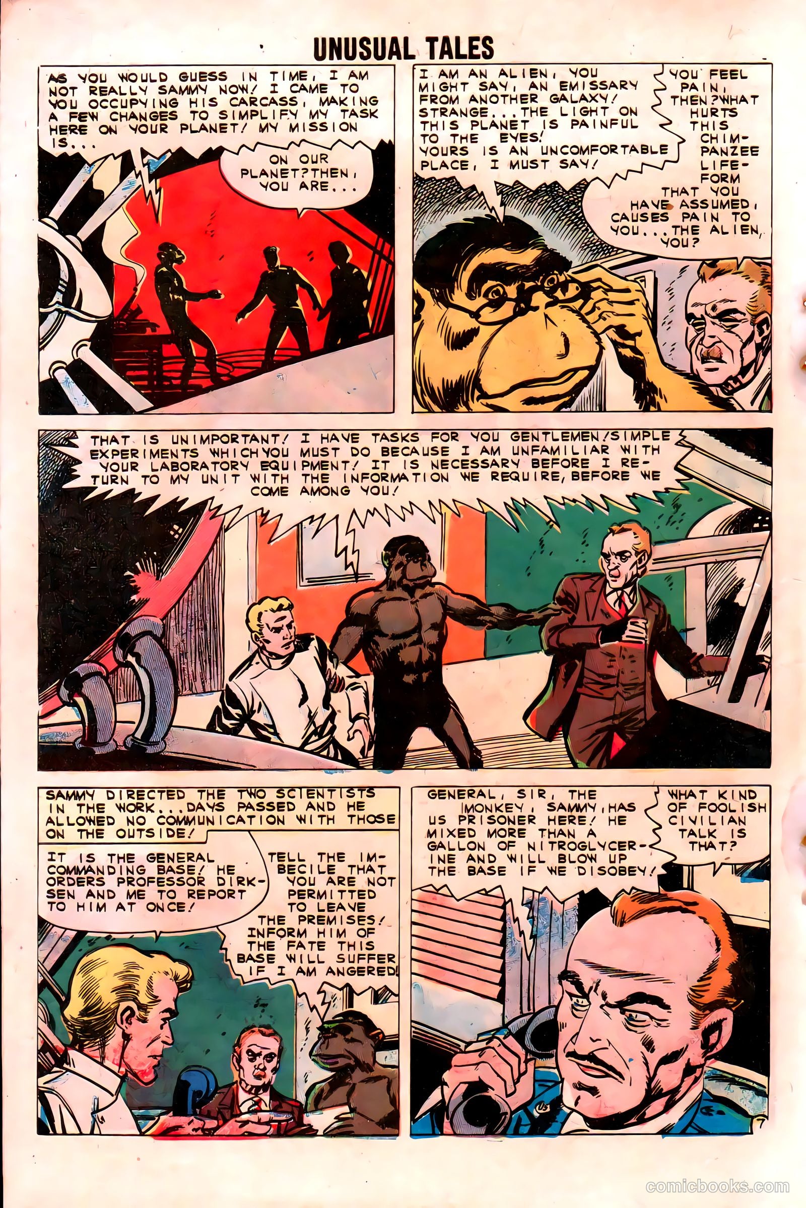 Unusual Tales #31 (1961) — page 10