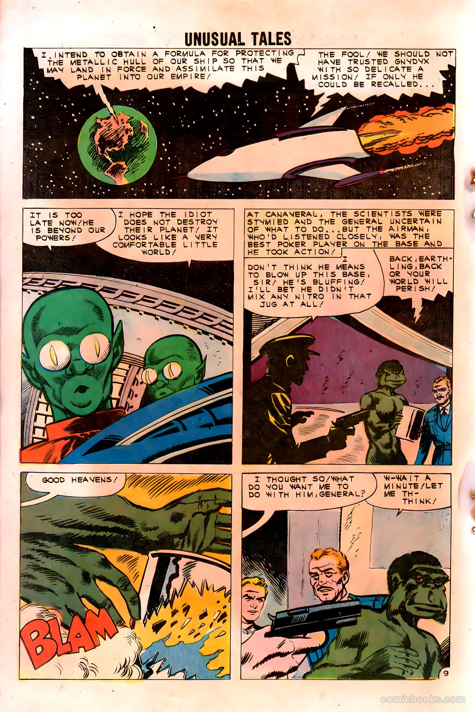Unusual Tales #31 (1961) — page 12