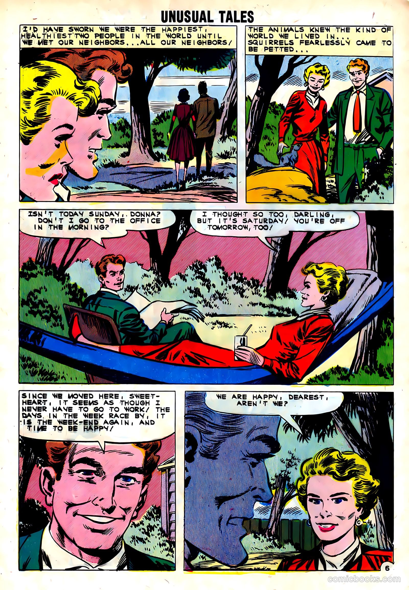 Unusual Tales #31 (1961) — page 28