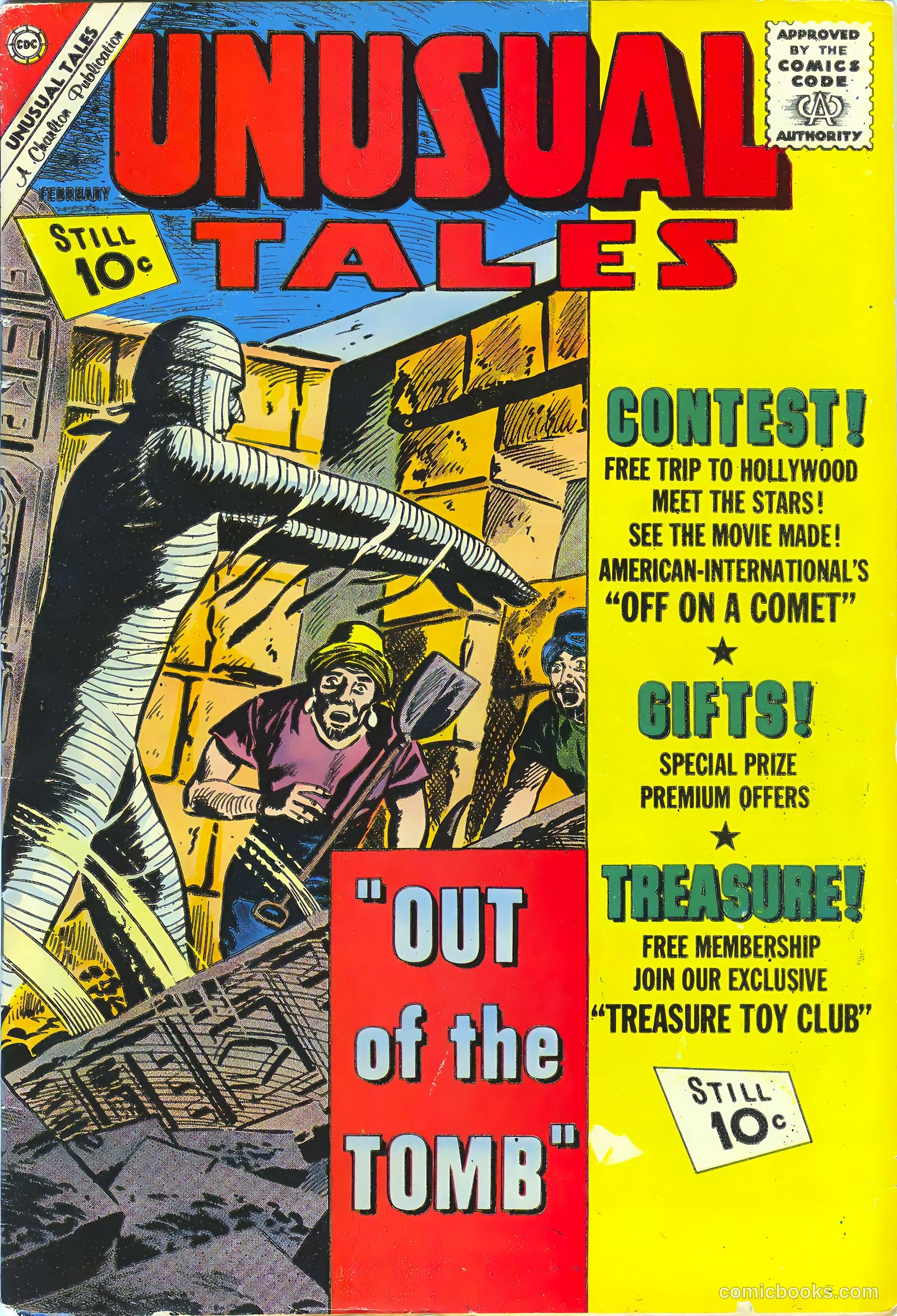 Unusual Tales #32 cover