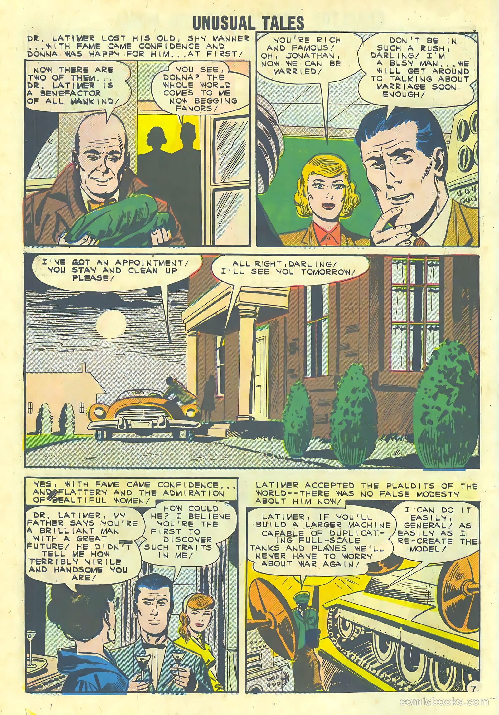 Unusual Tales #32 (1962) — page 10