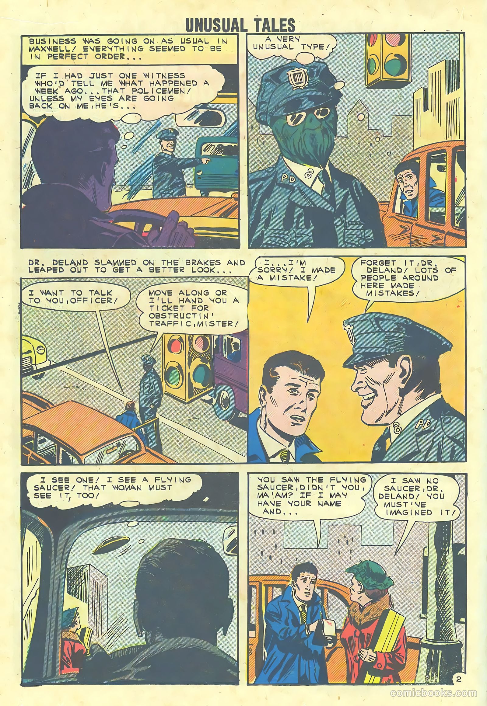 Unusual Tales #32 (1962) — page 16