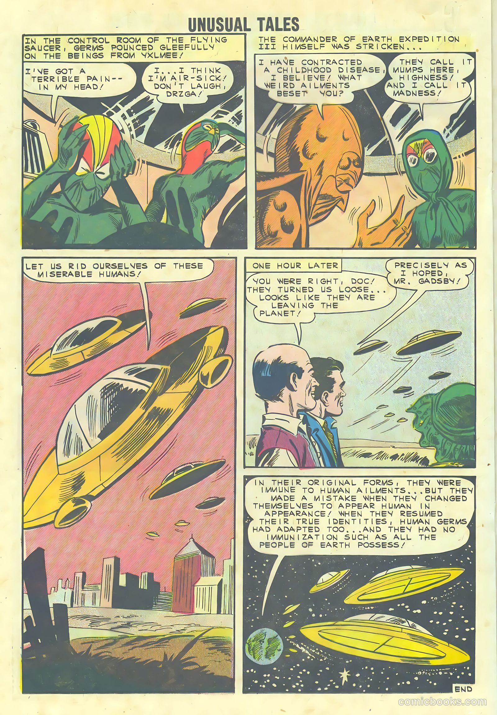 Unusual Tales #32 (1962) — page 20