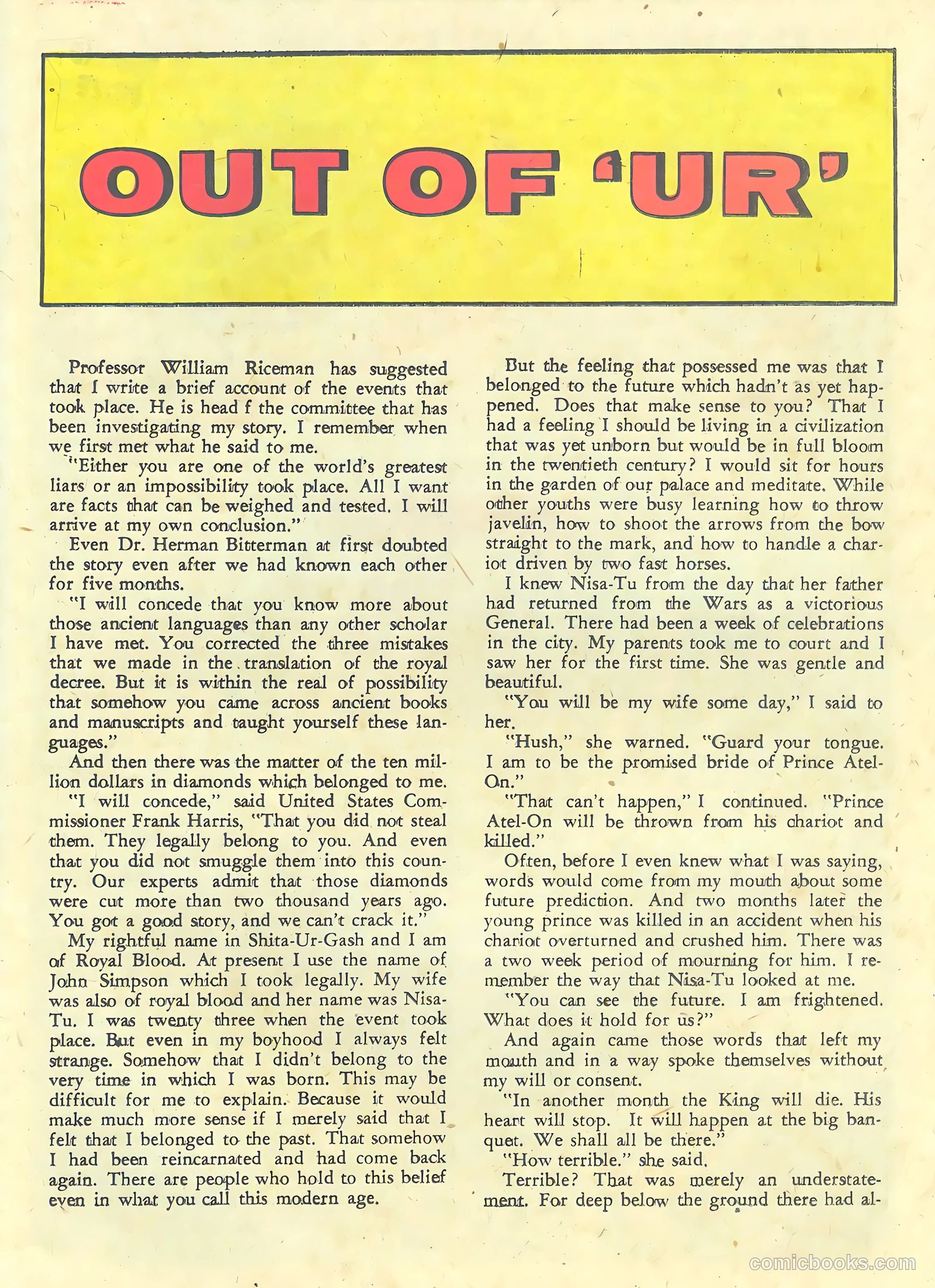 Unusual Tales #32 (1962) — page 25