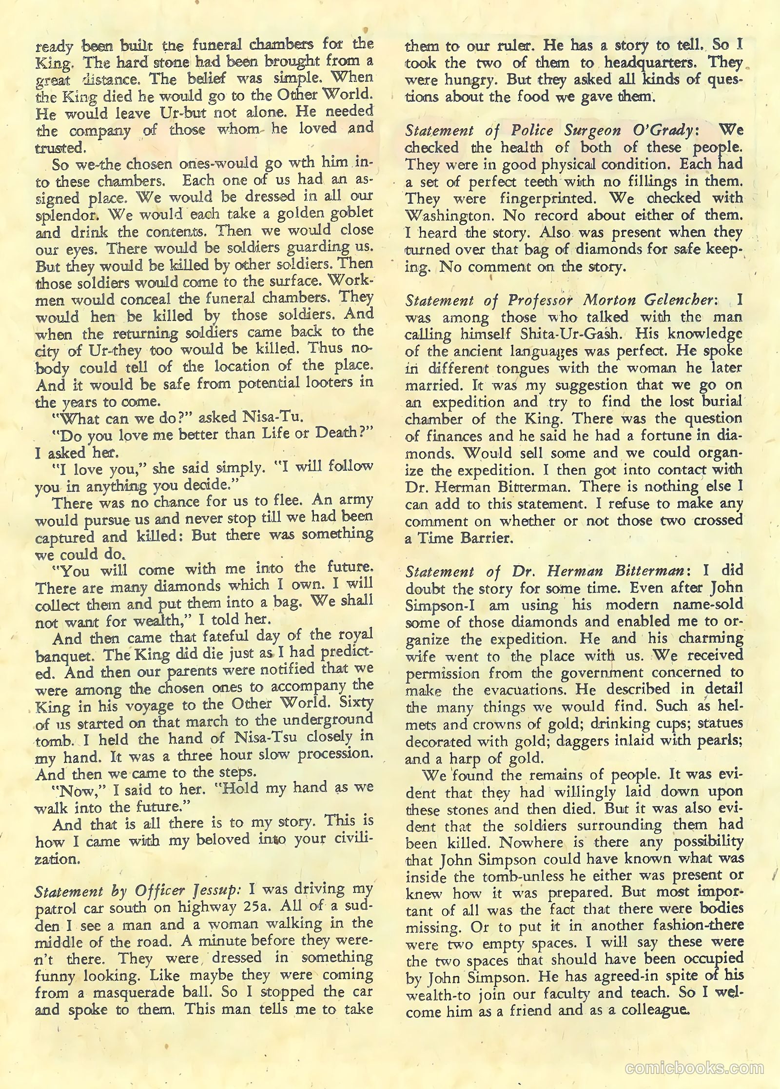 Unusual Tales #32 (1962) — page 26
