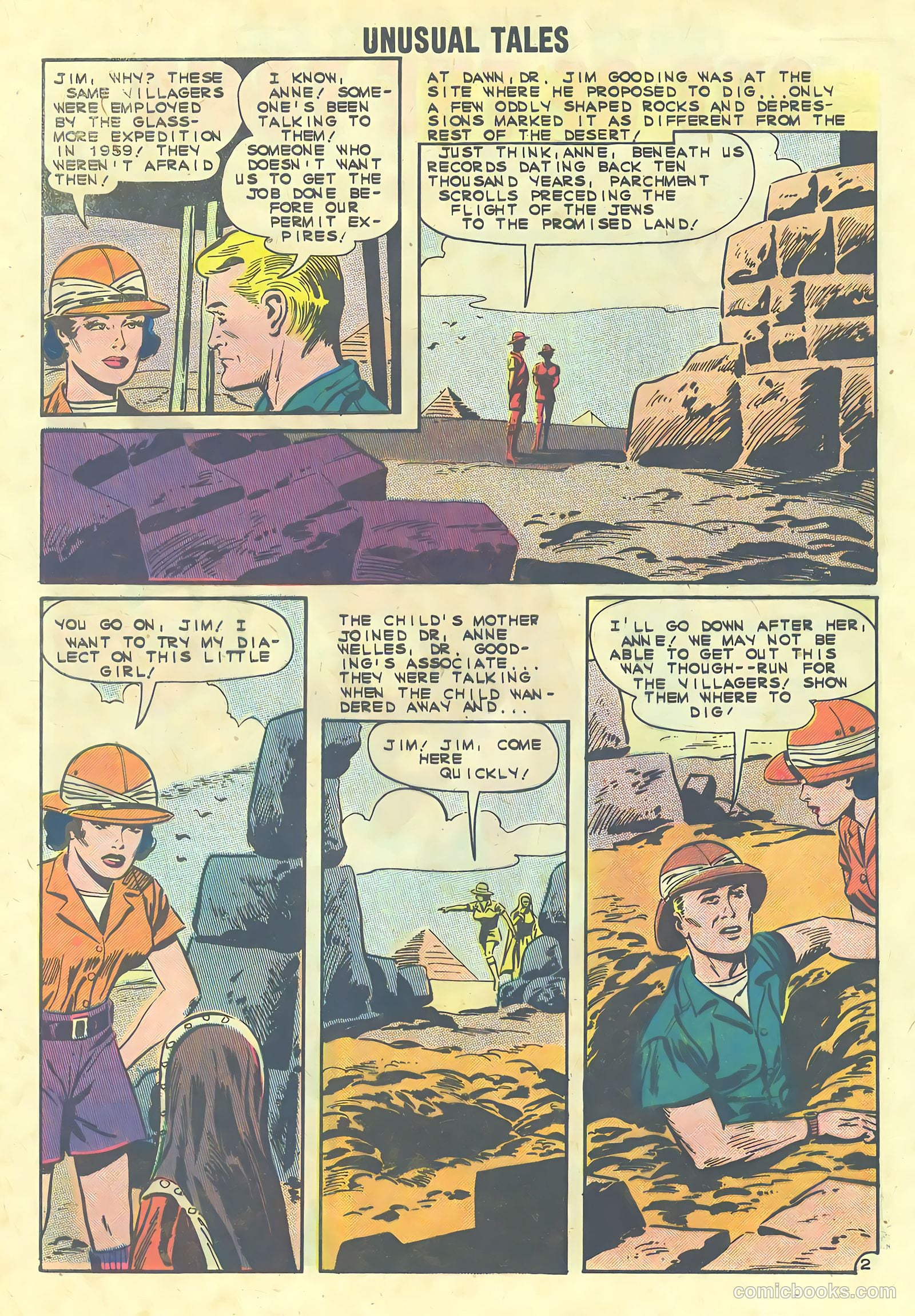 Unusual Tales #32 (1962) — page 28