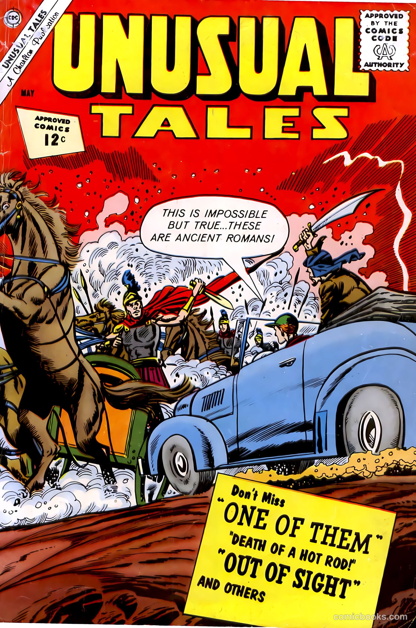 Unusual Tales #33 cover