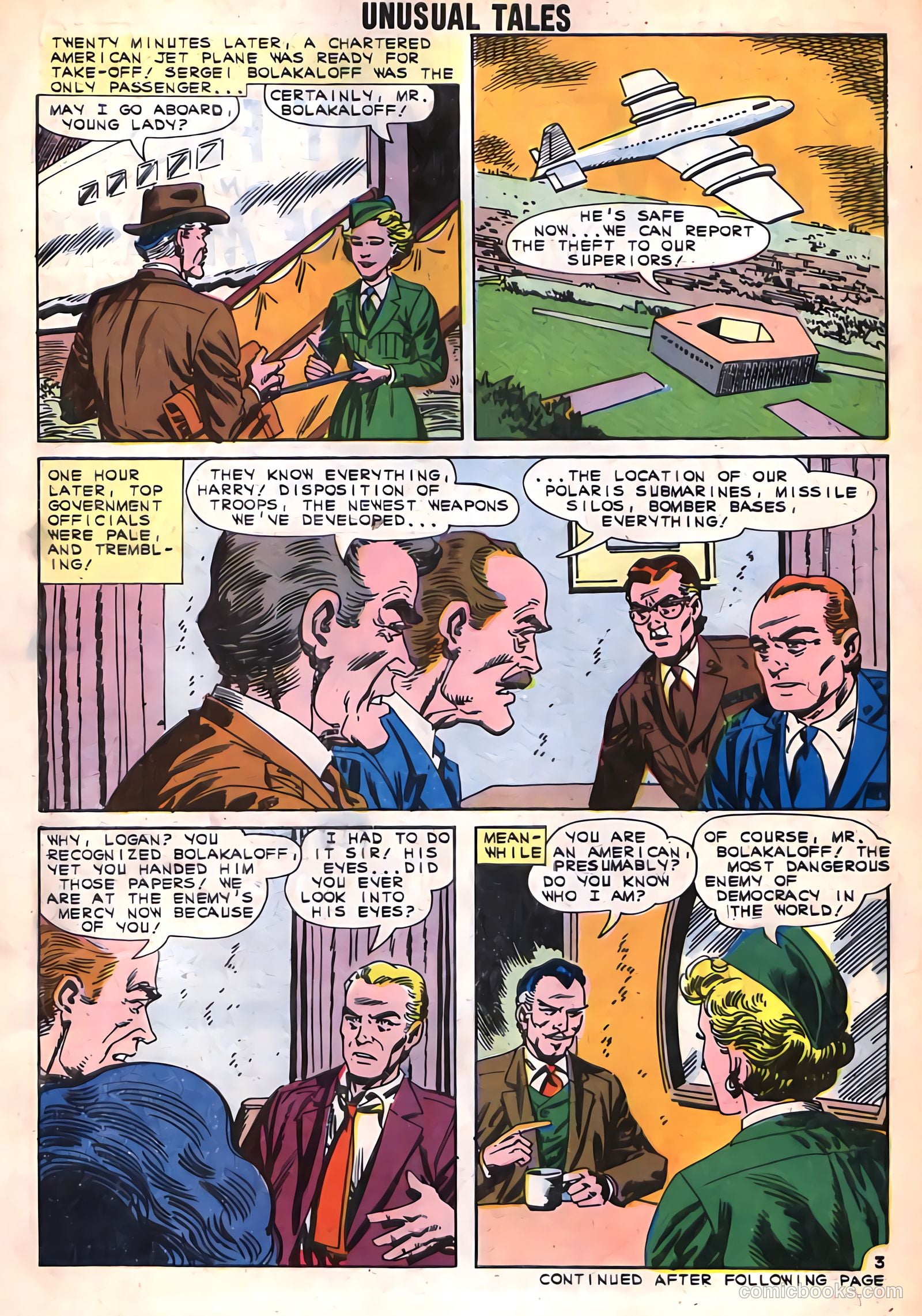 Unusual Tales #33 (1962) — page 5