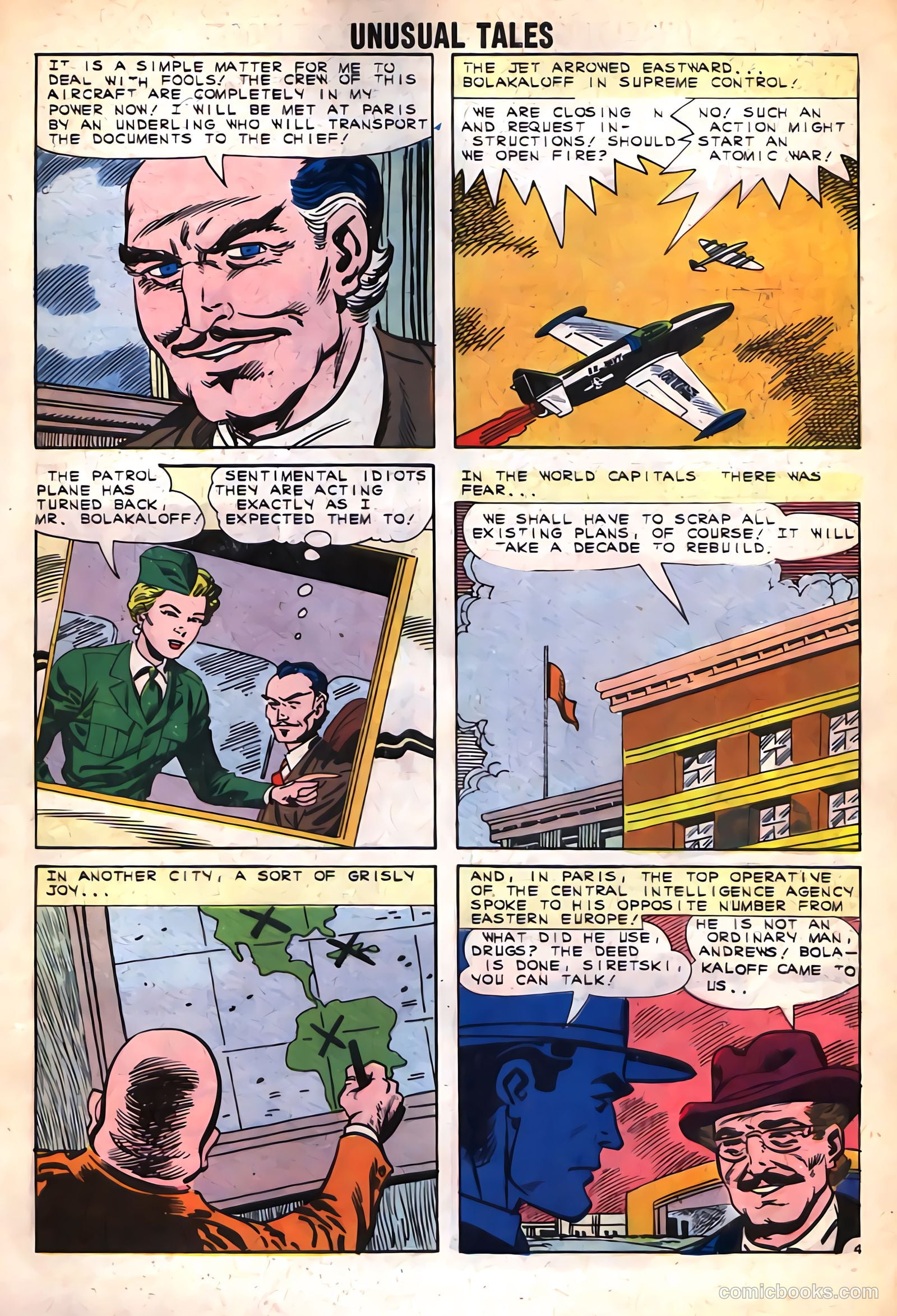 Unusual Tales #33 (1962) — page 7