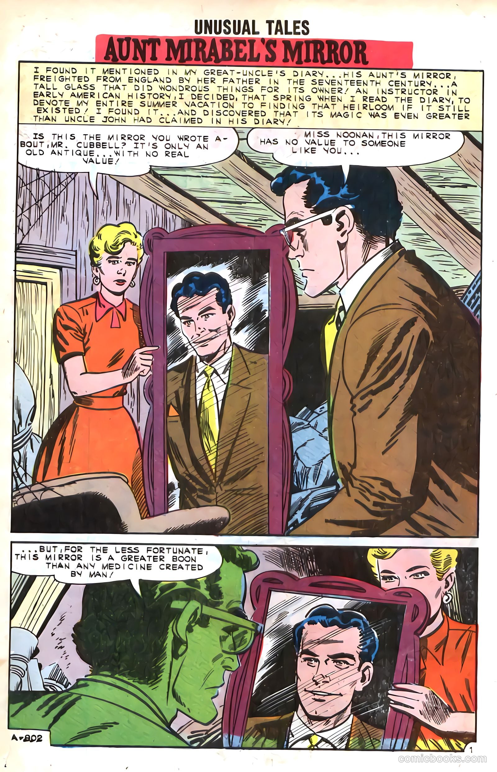 Unusual Tales #33 (1962) — page 16