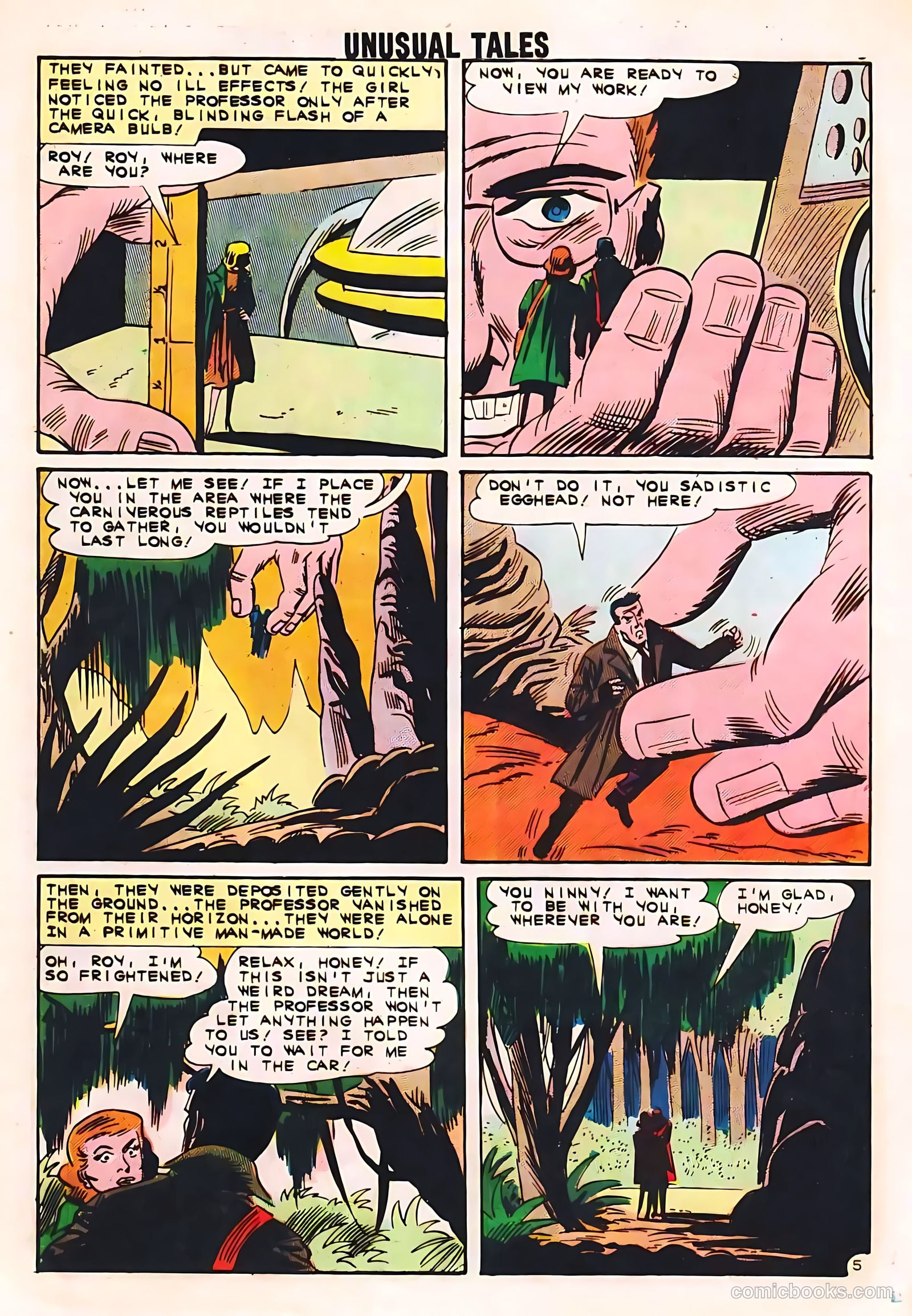 Unusual Tales #34 (1962) — page 8