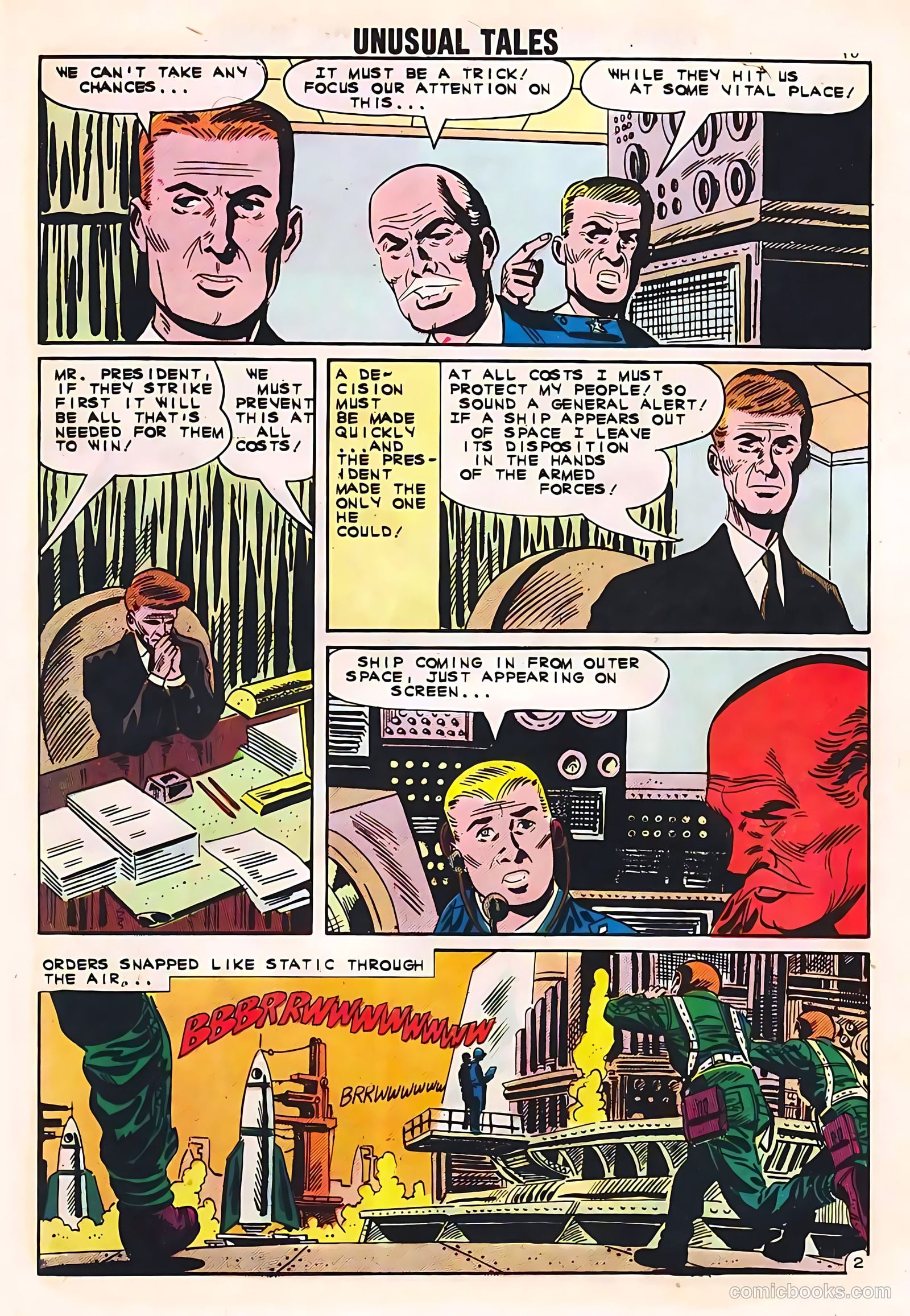 Unusual Tales #34 (1962) — page 12