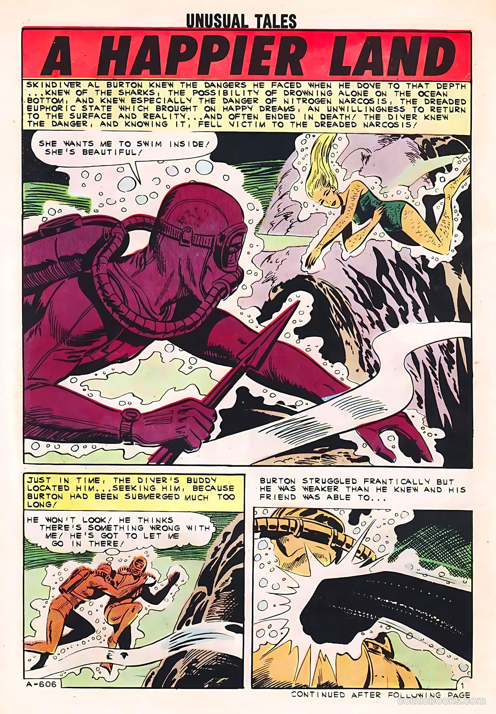 Unusual Tales #34 (1962) — page 30