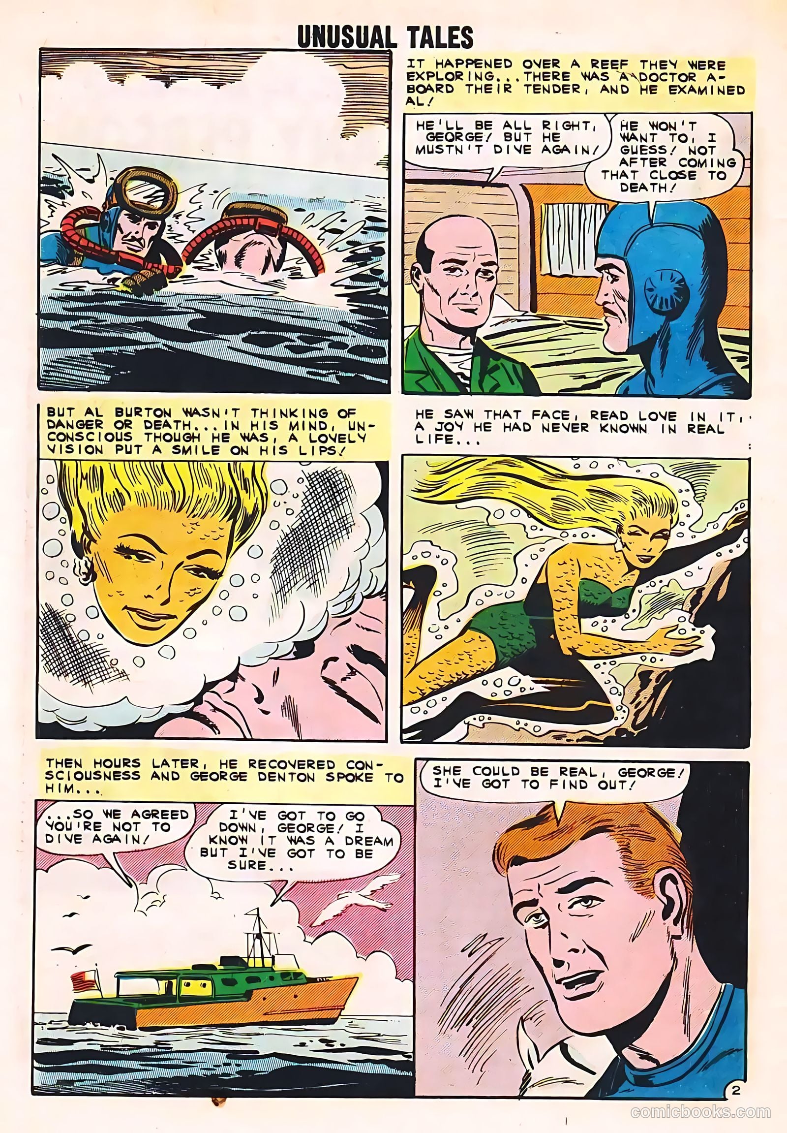 Unusual Tales #34 (1962) — page 32