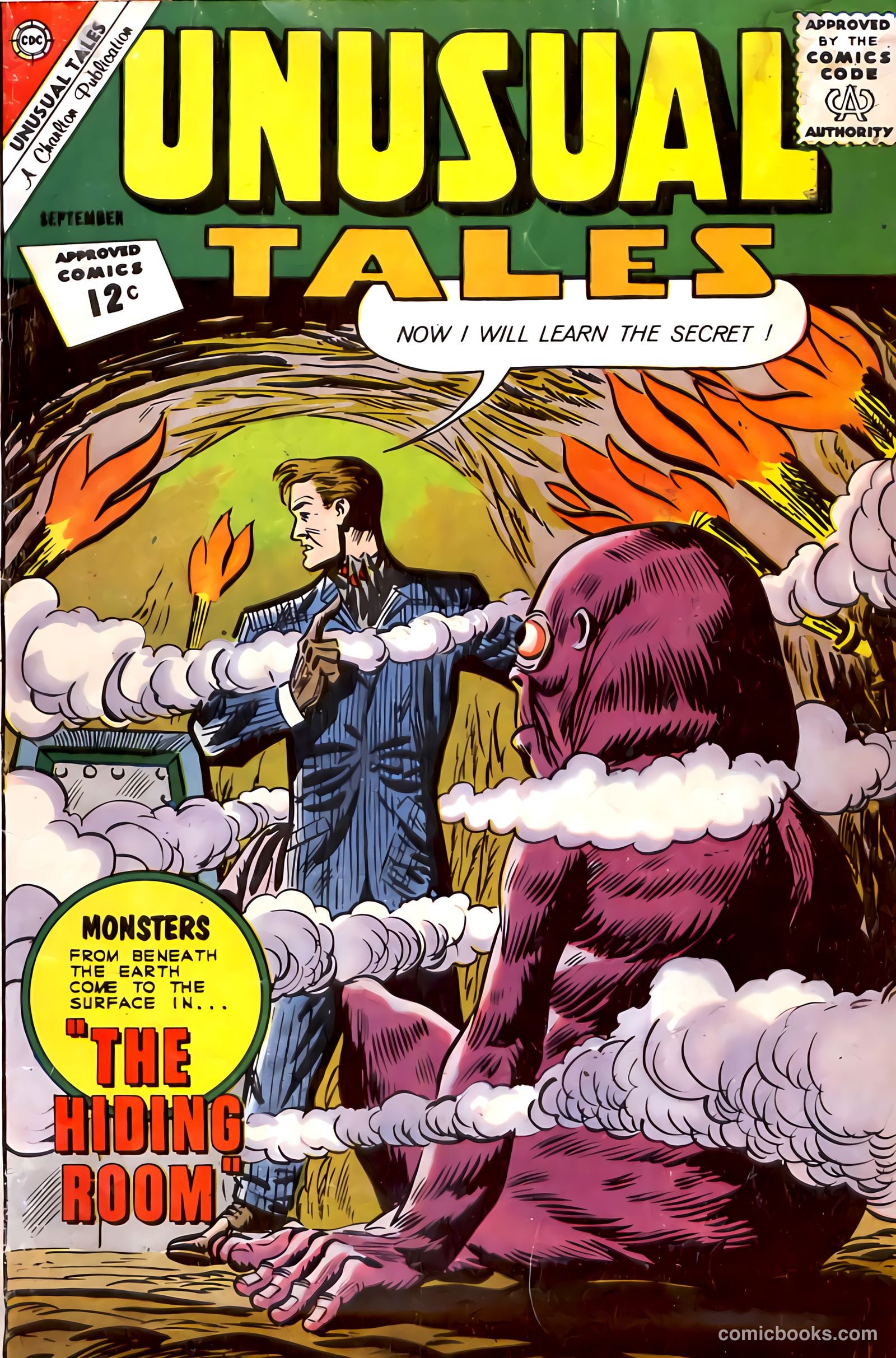 Unusual Tales #35 cover