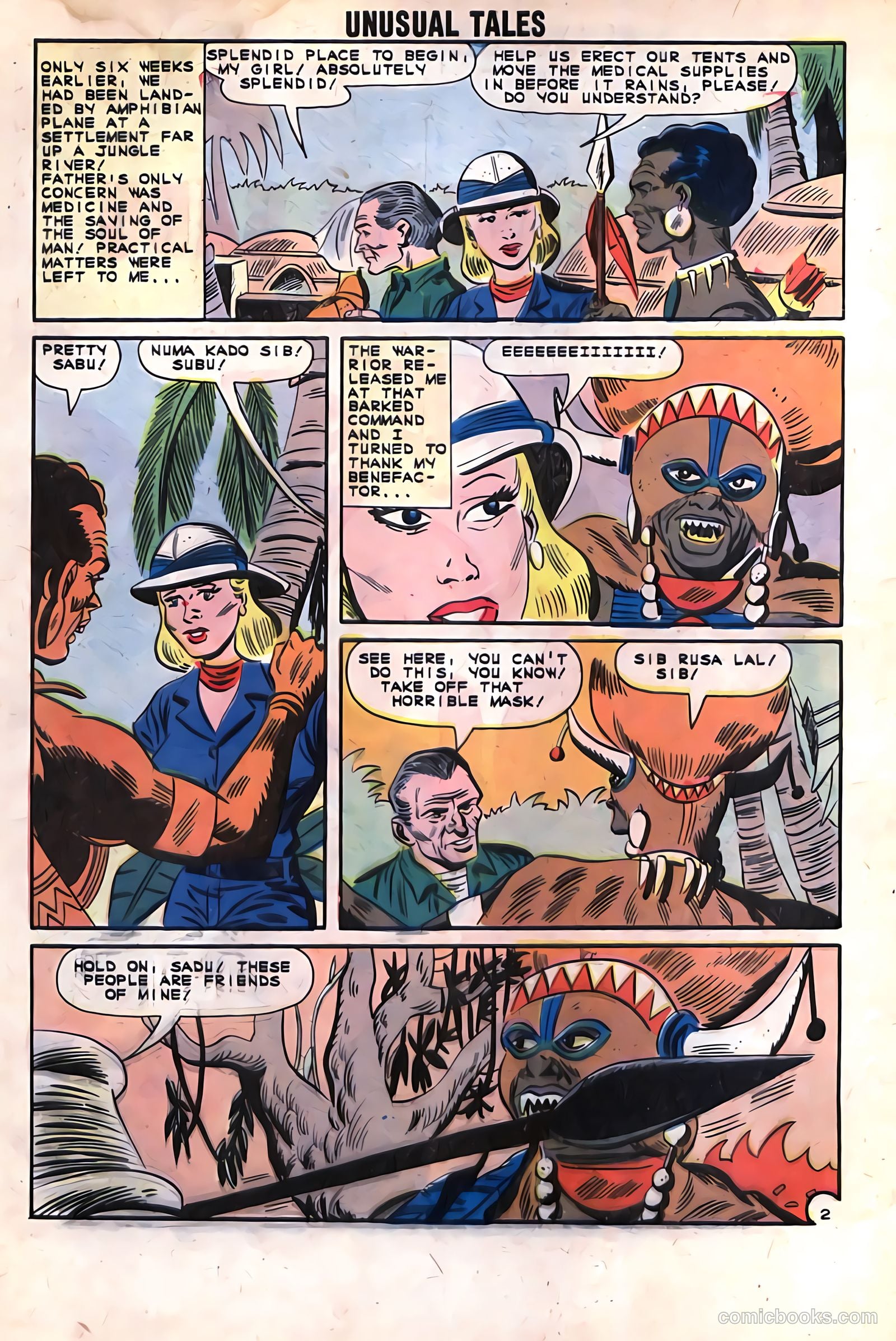 Unusual Tales #35 (1962) — page 4