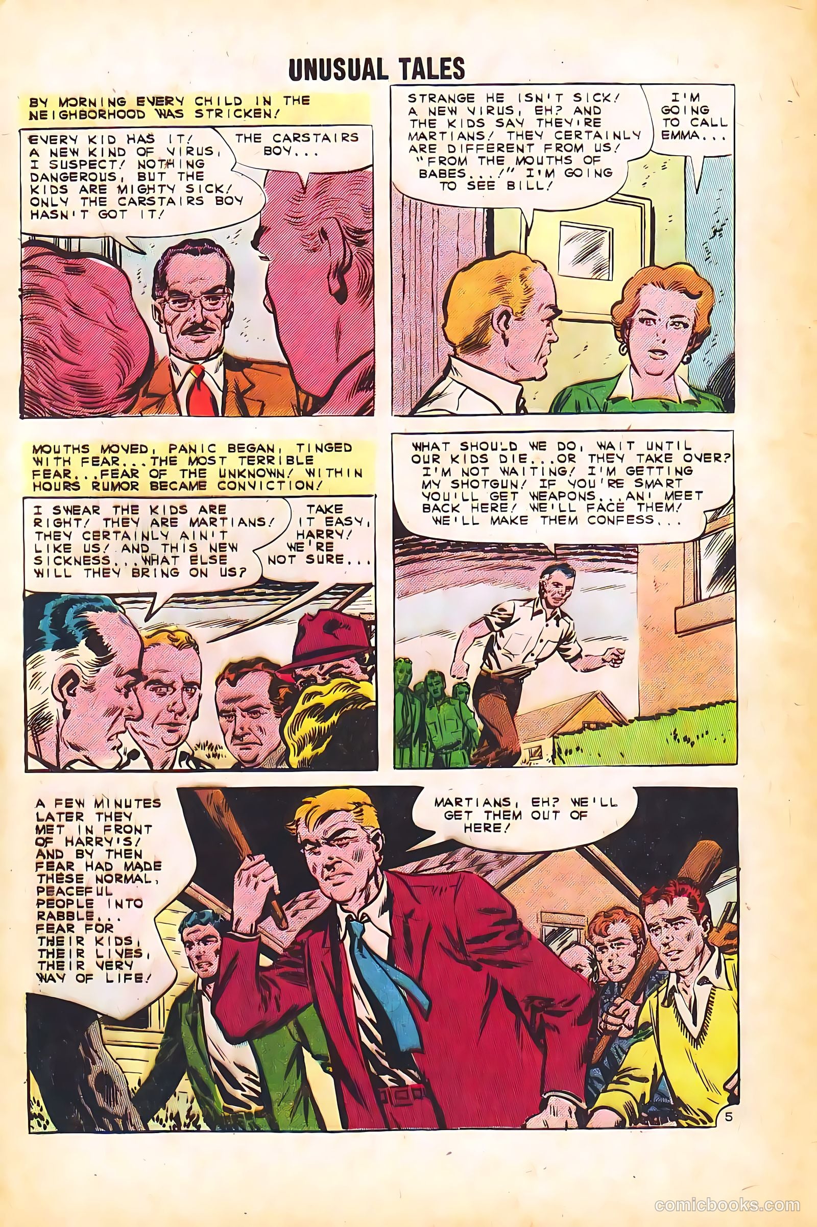 Unusual Tales #36 (1962) — page 8