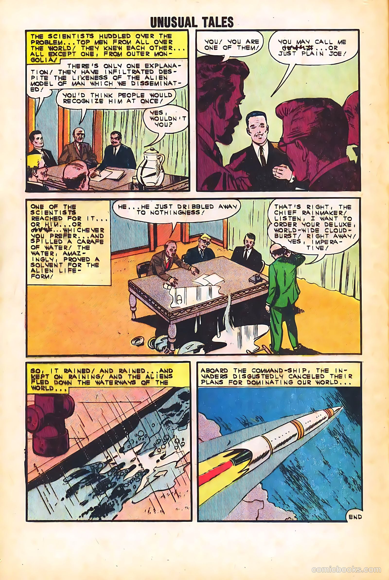 Unusual Tales #36 (1962) — page 12