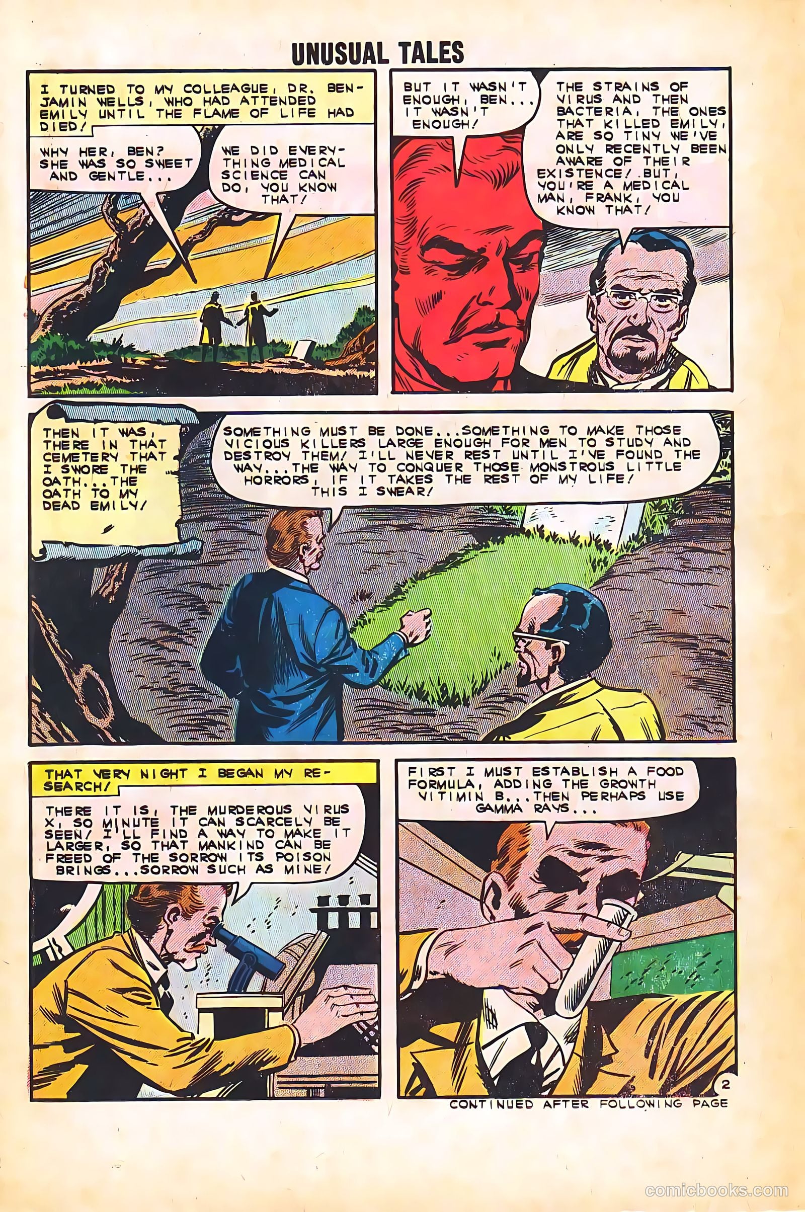 Unusual Tales #36 (1962) — page 14