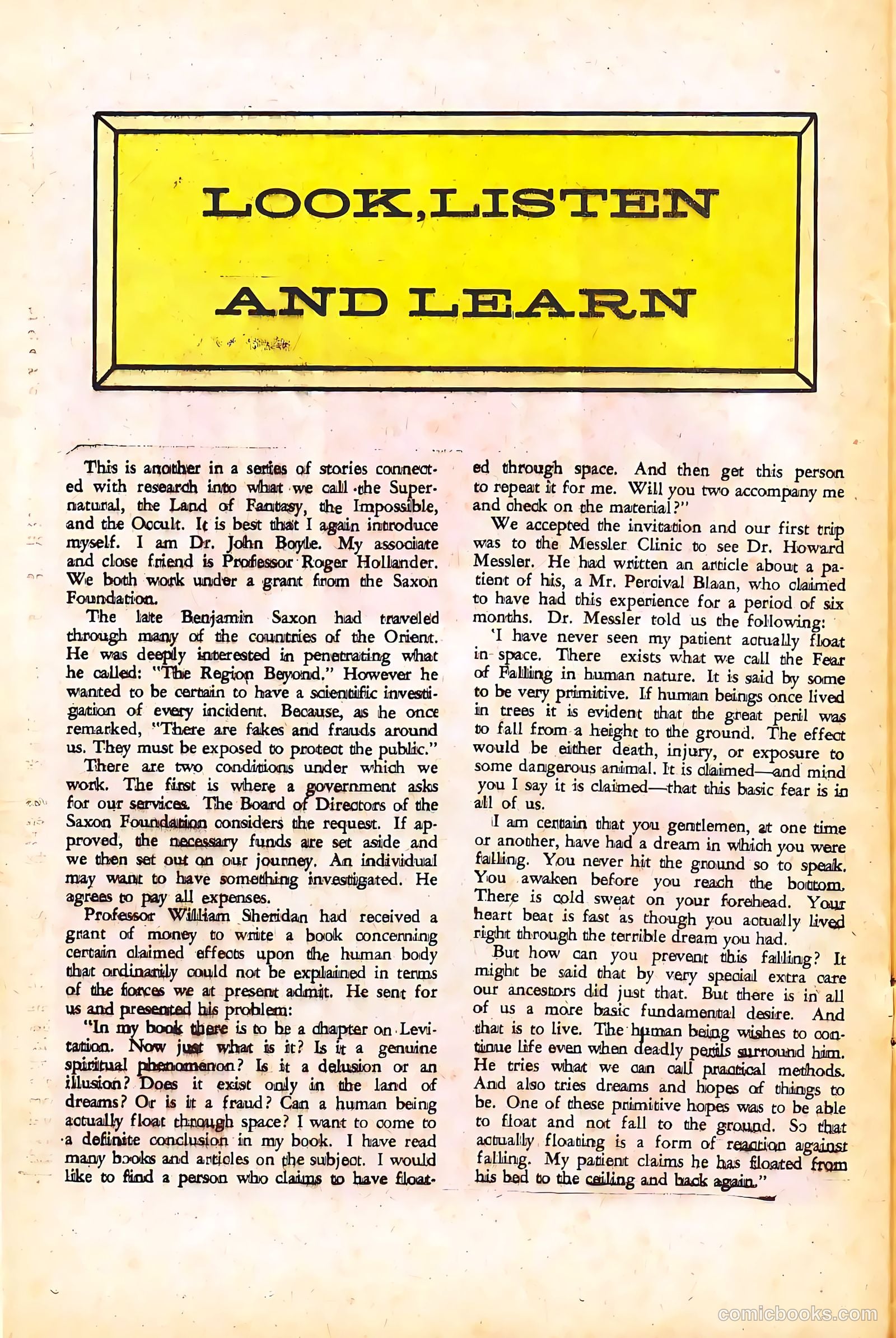 Unusual Tales #36 (1962) — page 20