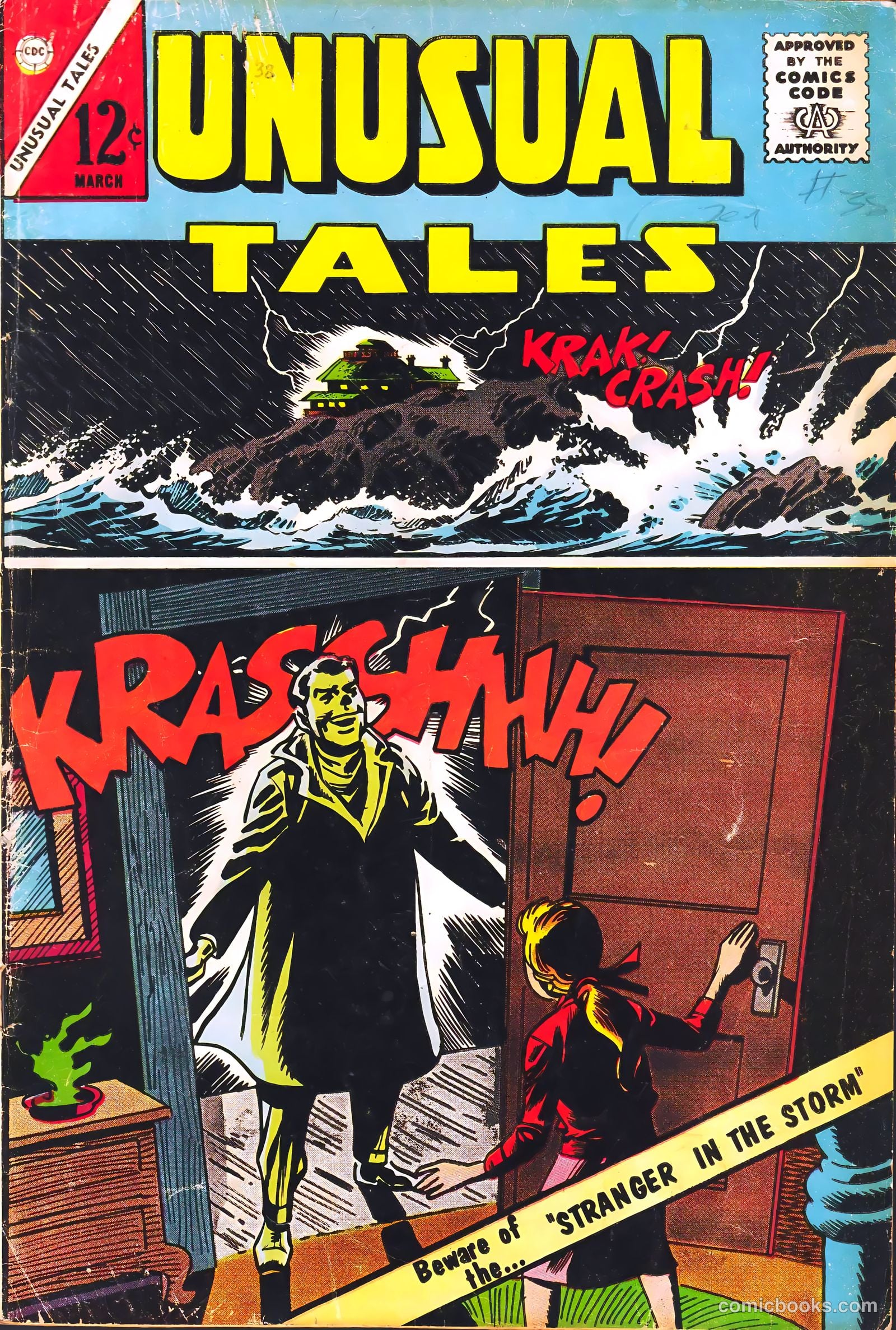 Unusual Tales #38 cover
