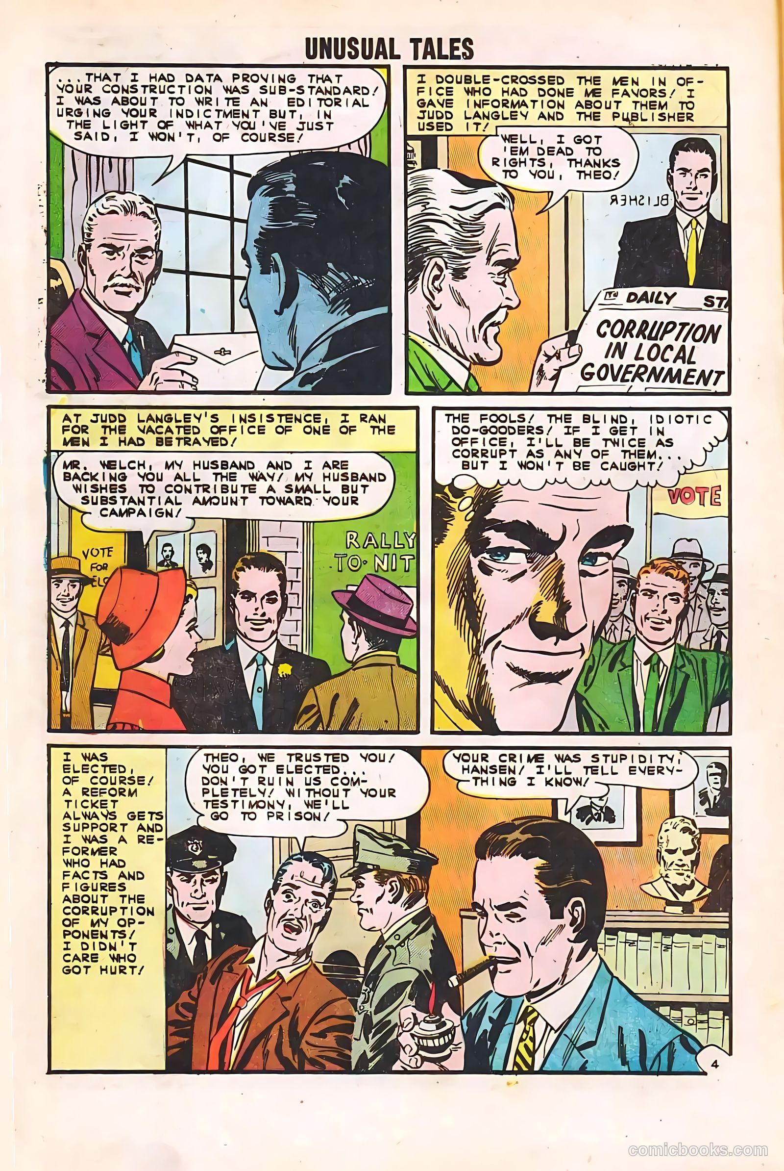 Unusual Tales #38 (1963) — page 16