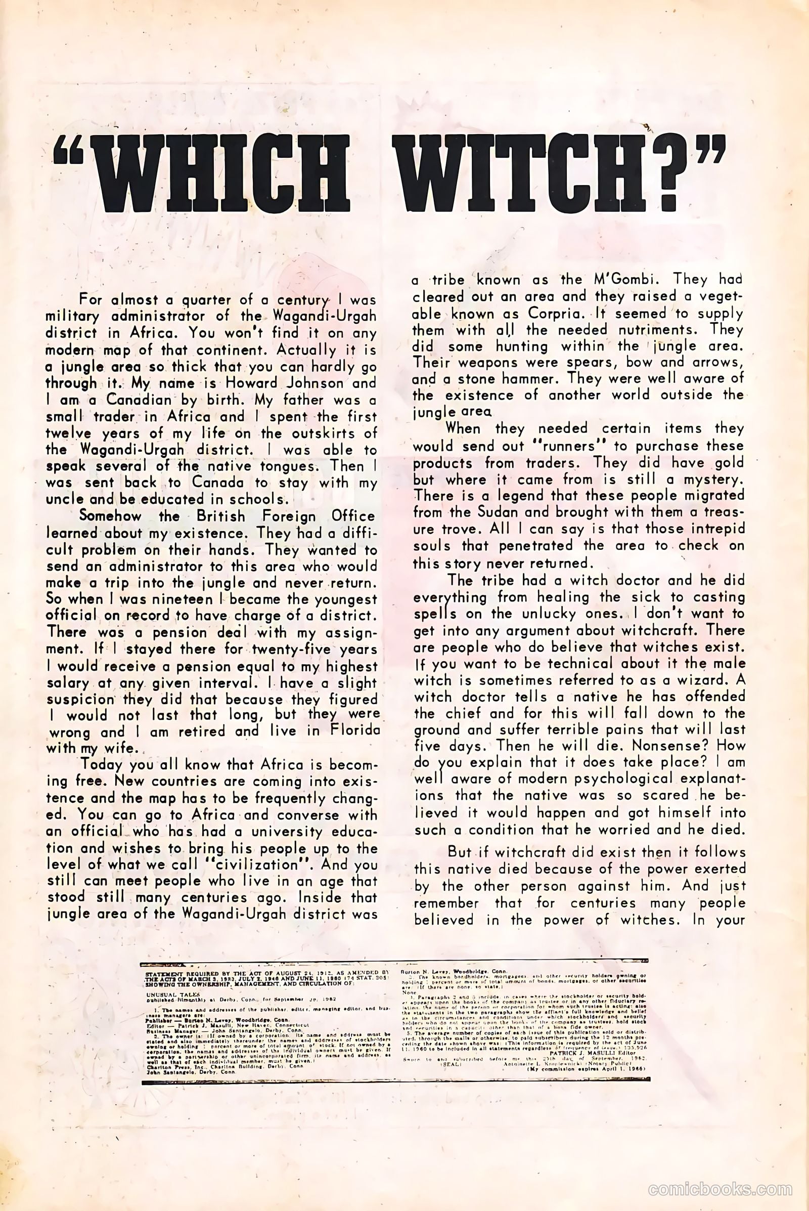 Unusual Tales #38 (1963) — page 26