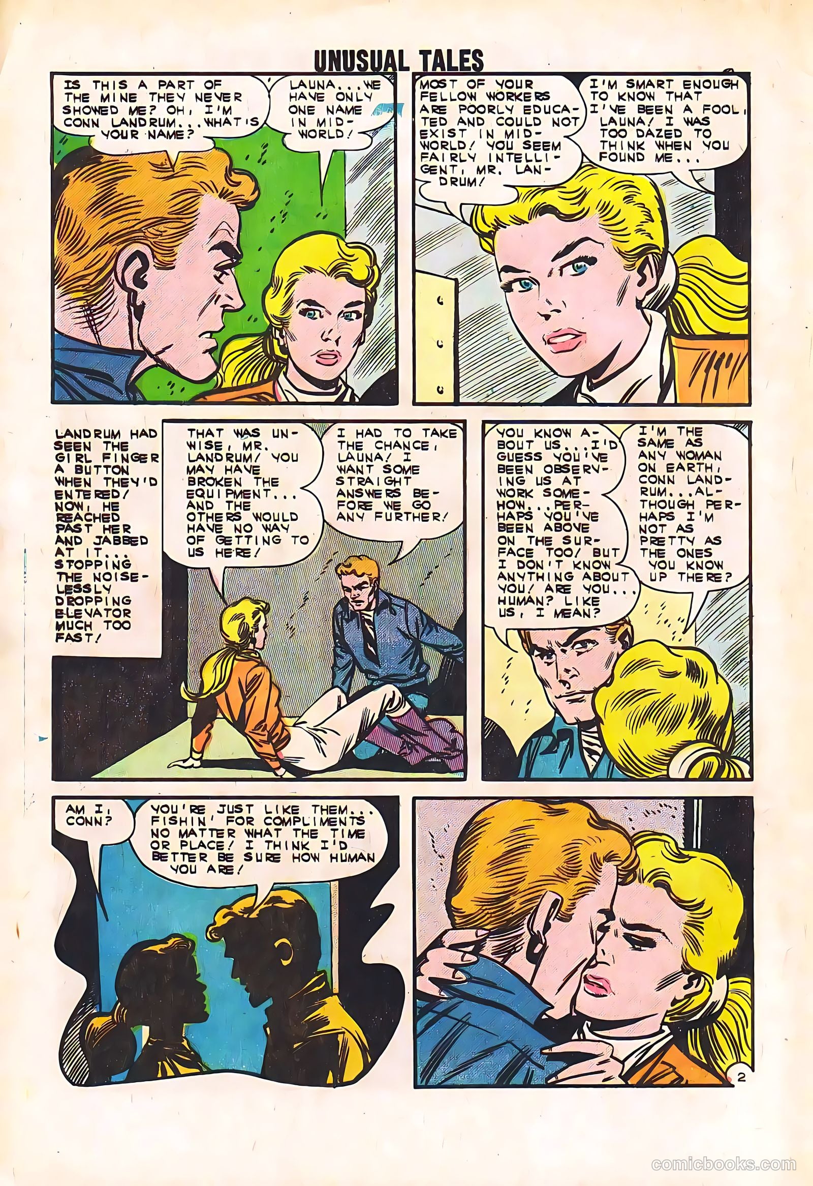 Unusual Tales #39 (1985) — page 4
