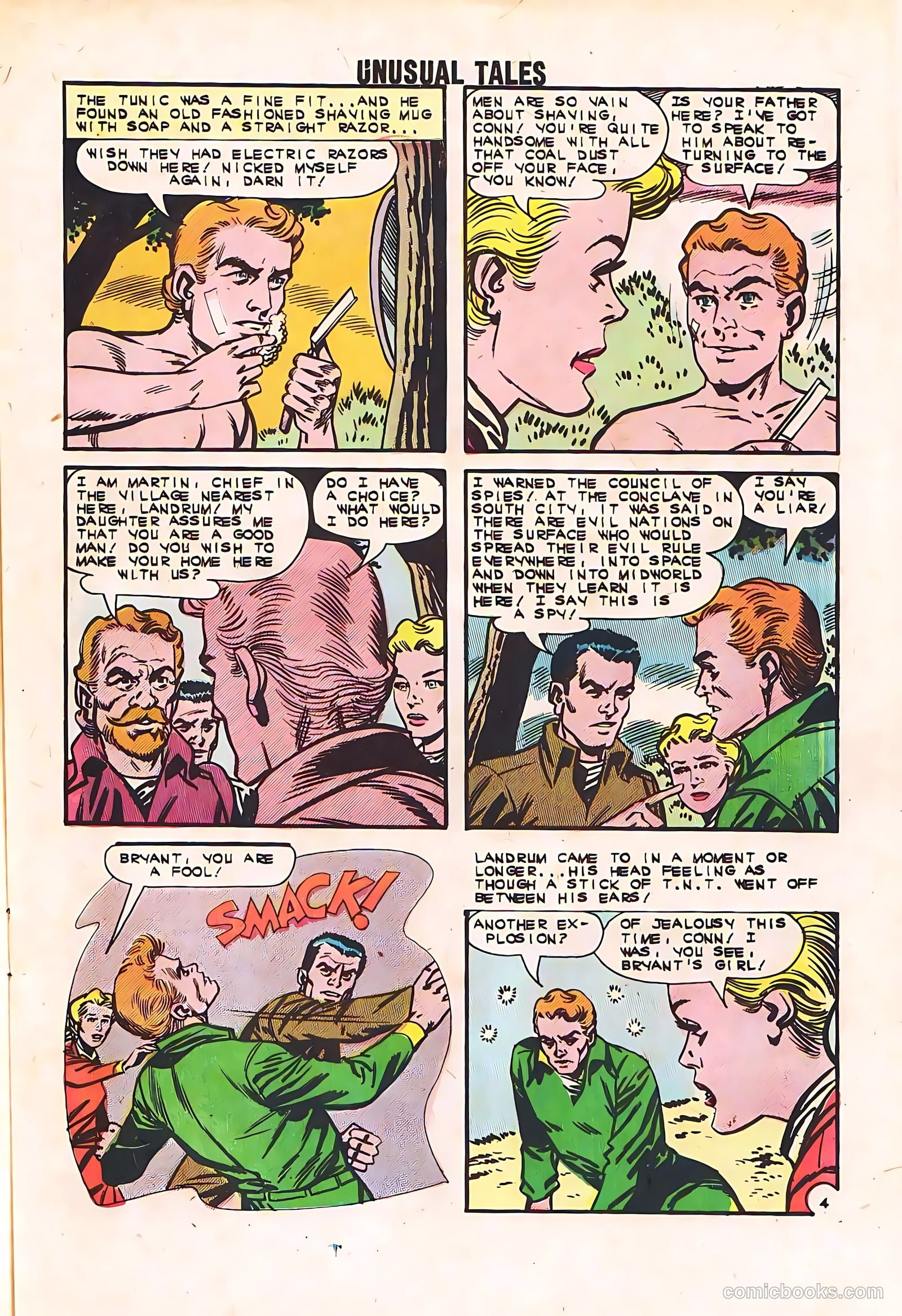 Unusual Tales #39 (1985) — page 7