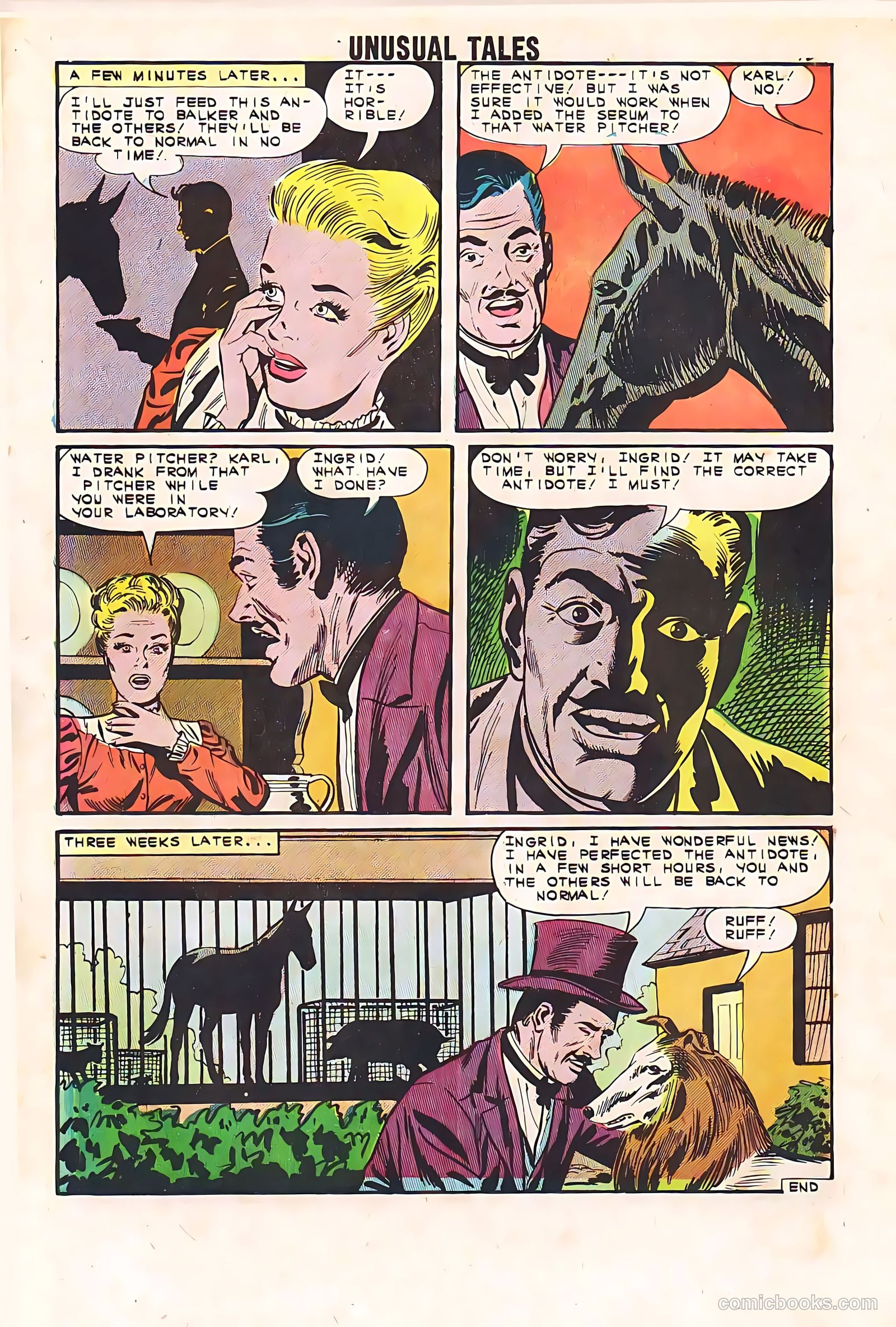 Unusual Tales #39 (1985) — page 18
