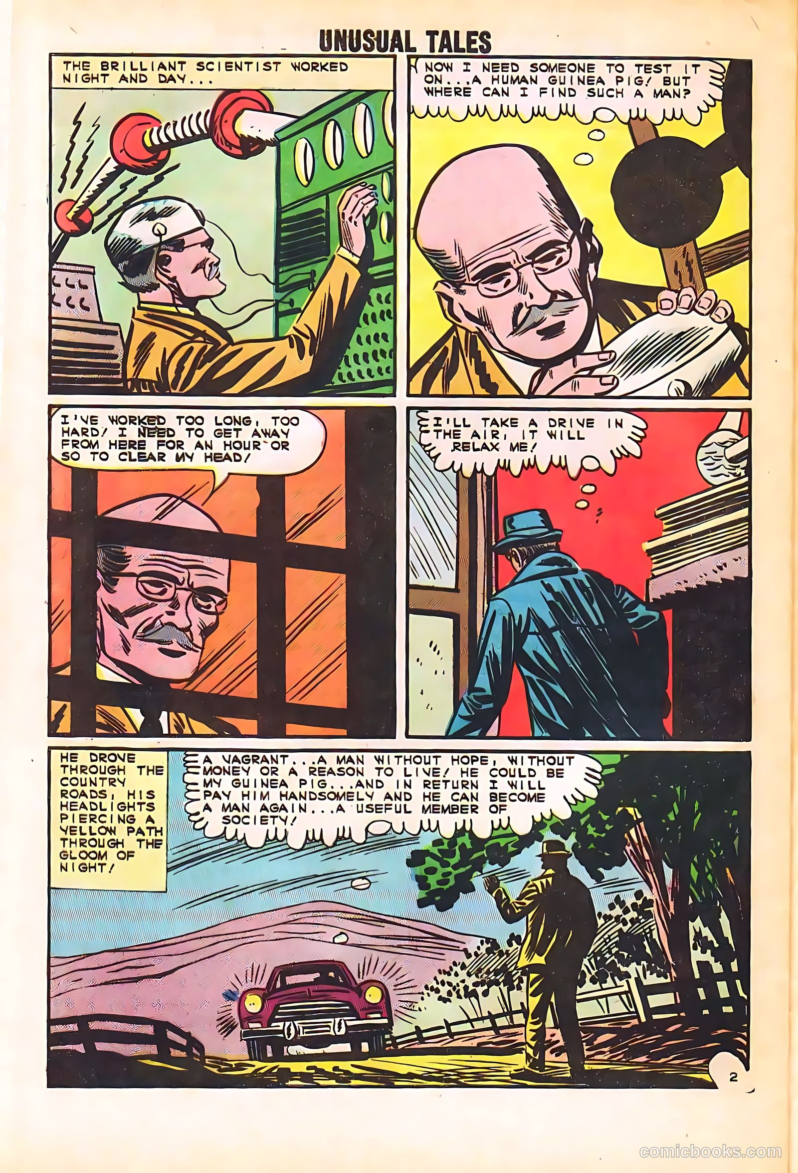 Unusual Tales #44 (1961) — page 28