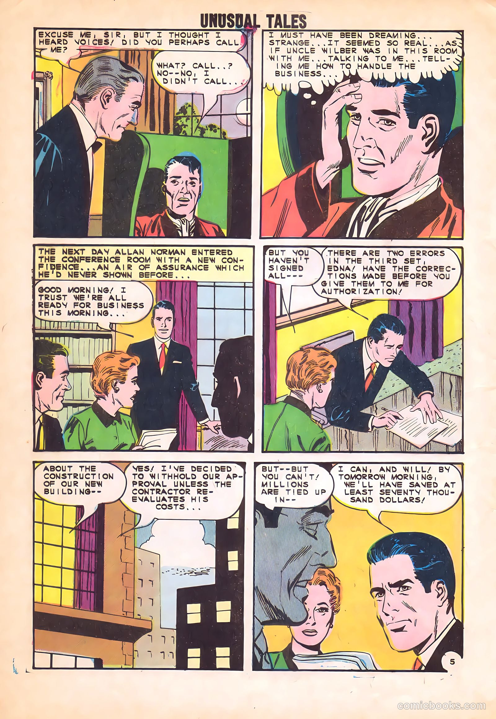 Unusual Tales #46 (1961) — page 8