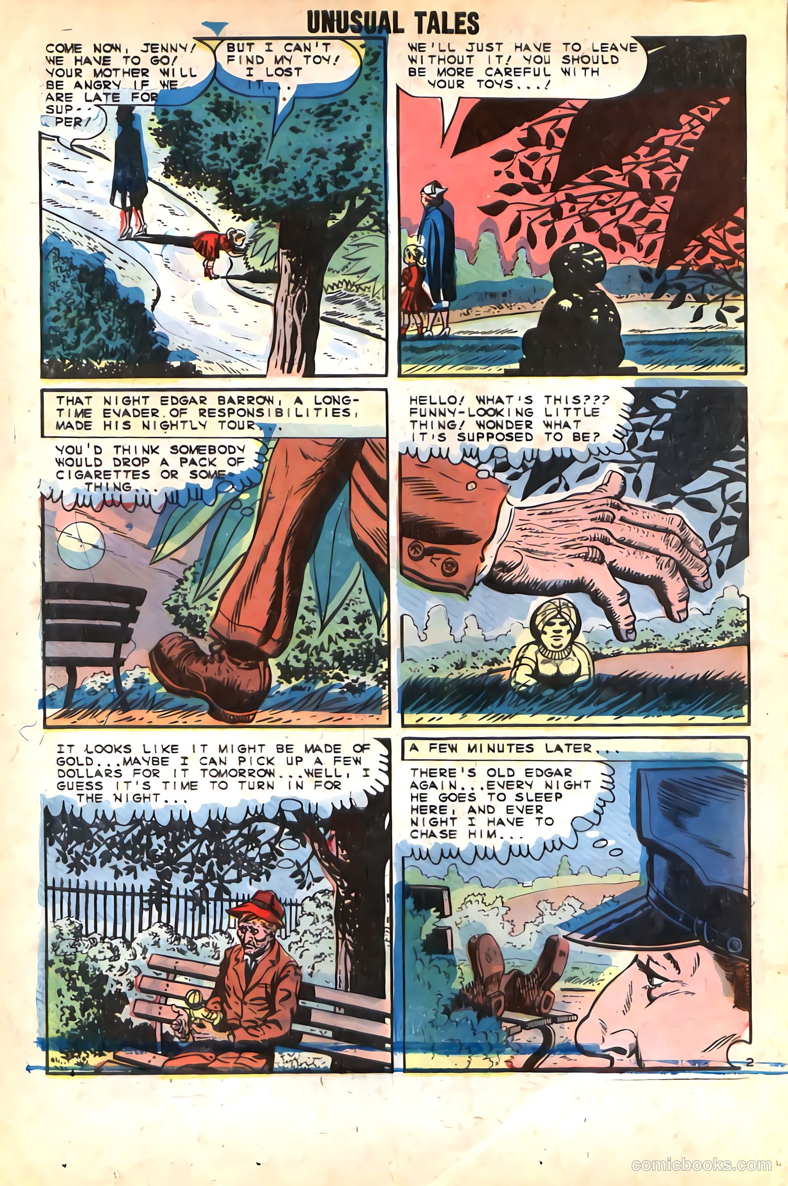 Unusual Tales #47 (1964) — page 20