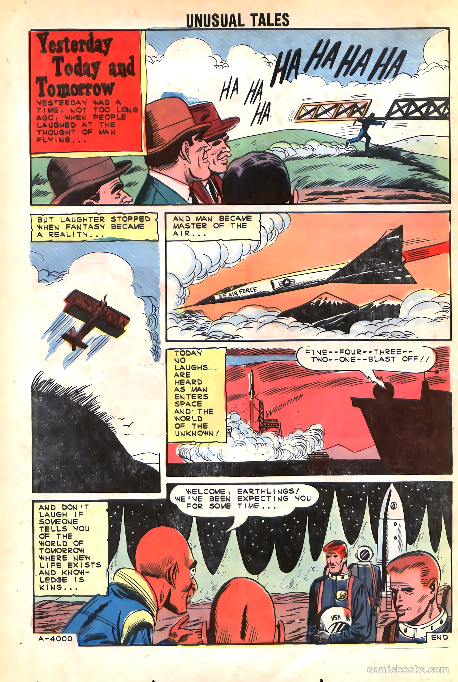 Unusual Tales #47 (1964) — page 24