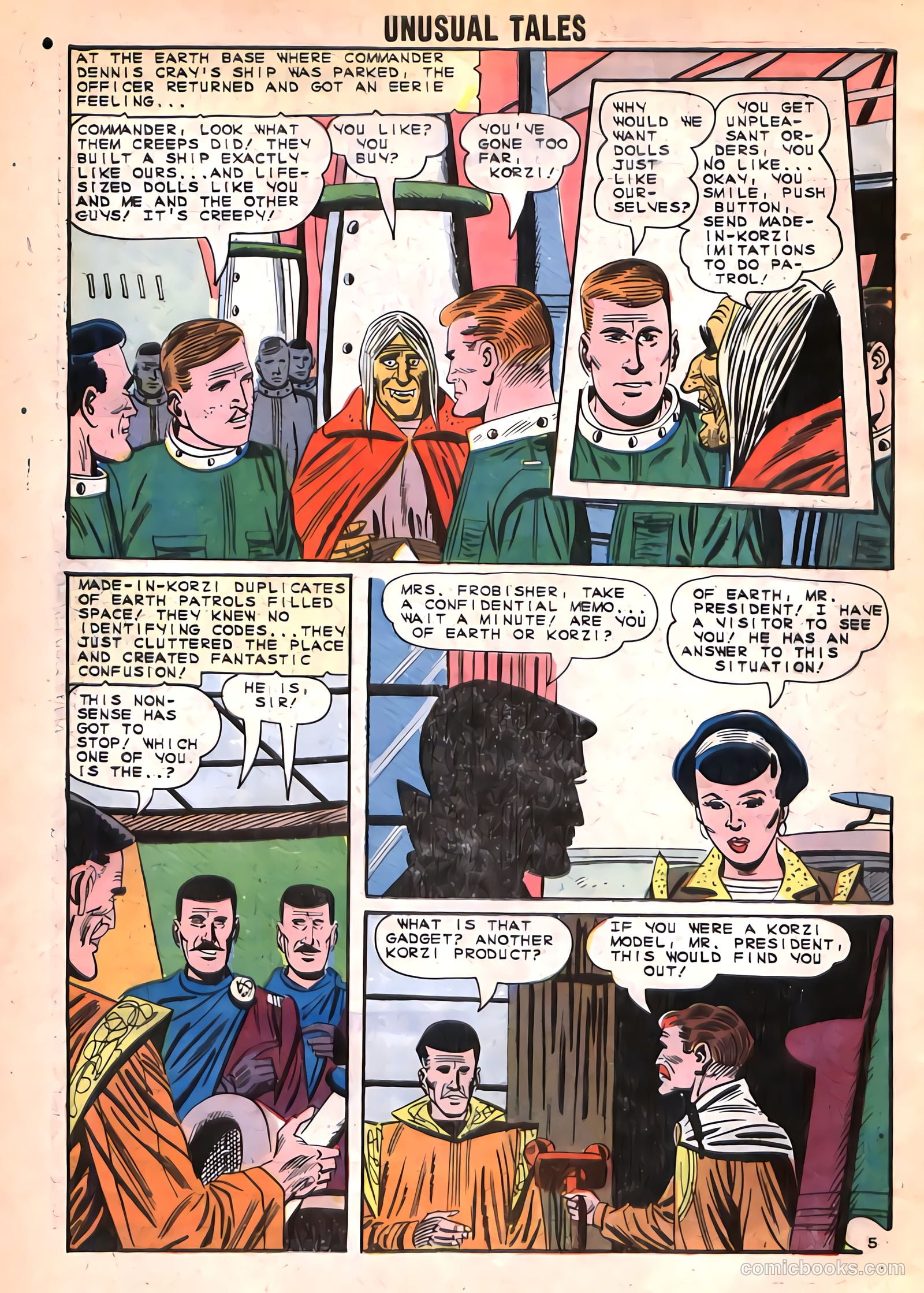 Unusual Tales #49 (1965) — page 32