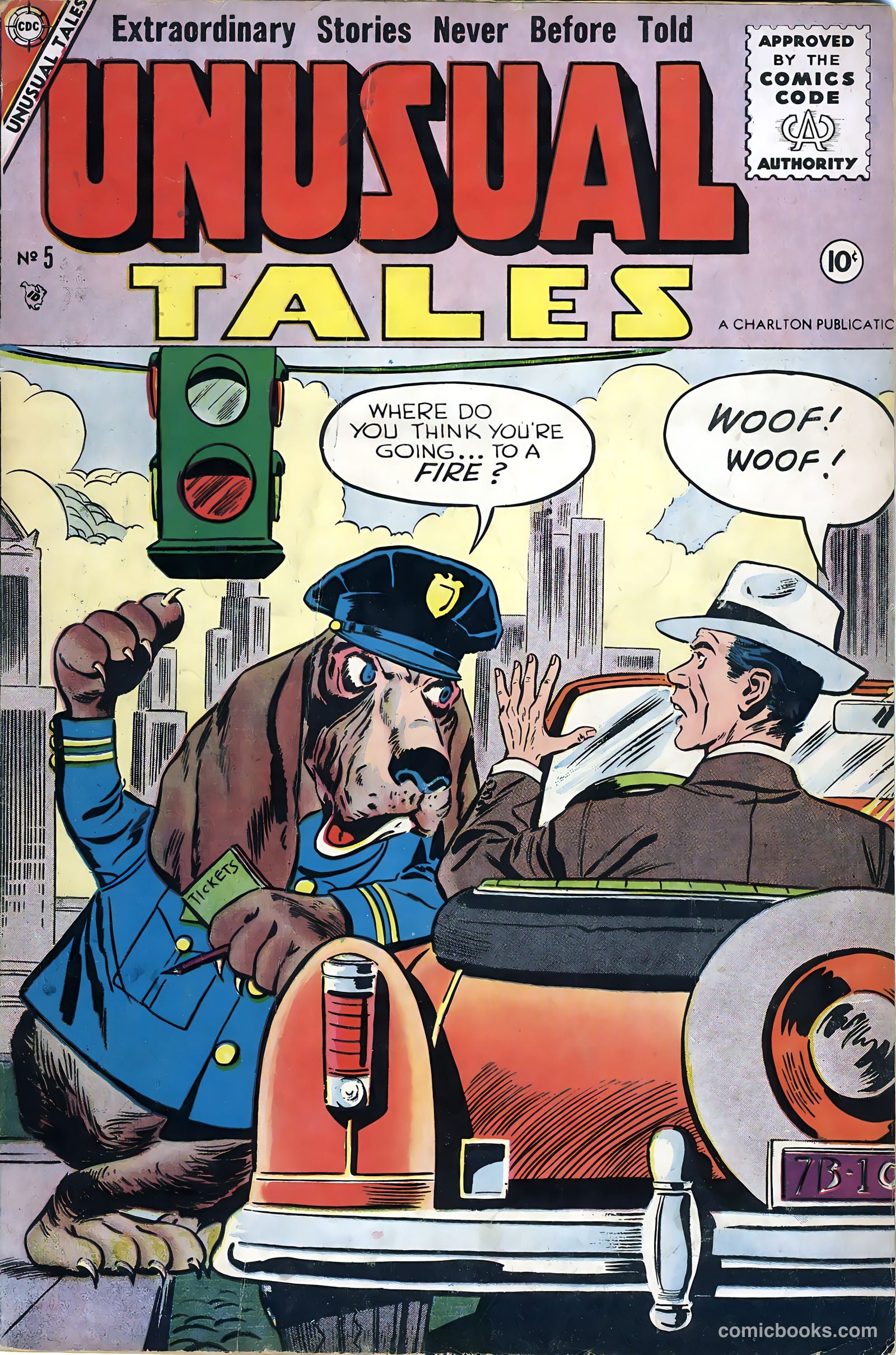 Unusual Tales #5 (1956) — page 1 of 36