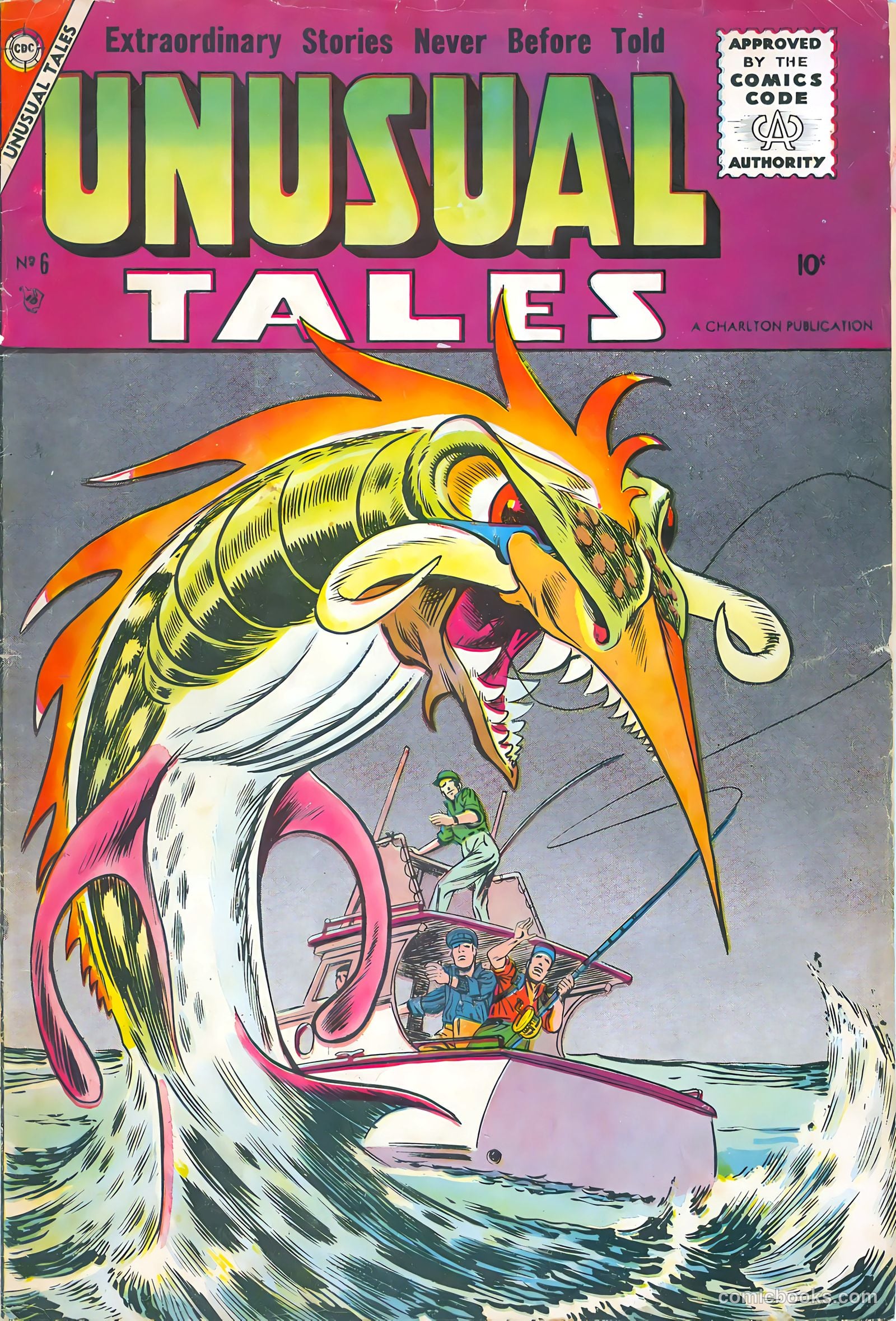 Unusual Tales #6 (1957) — page 1 of 36