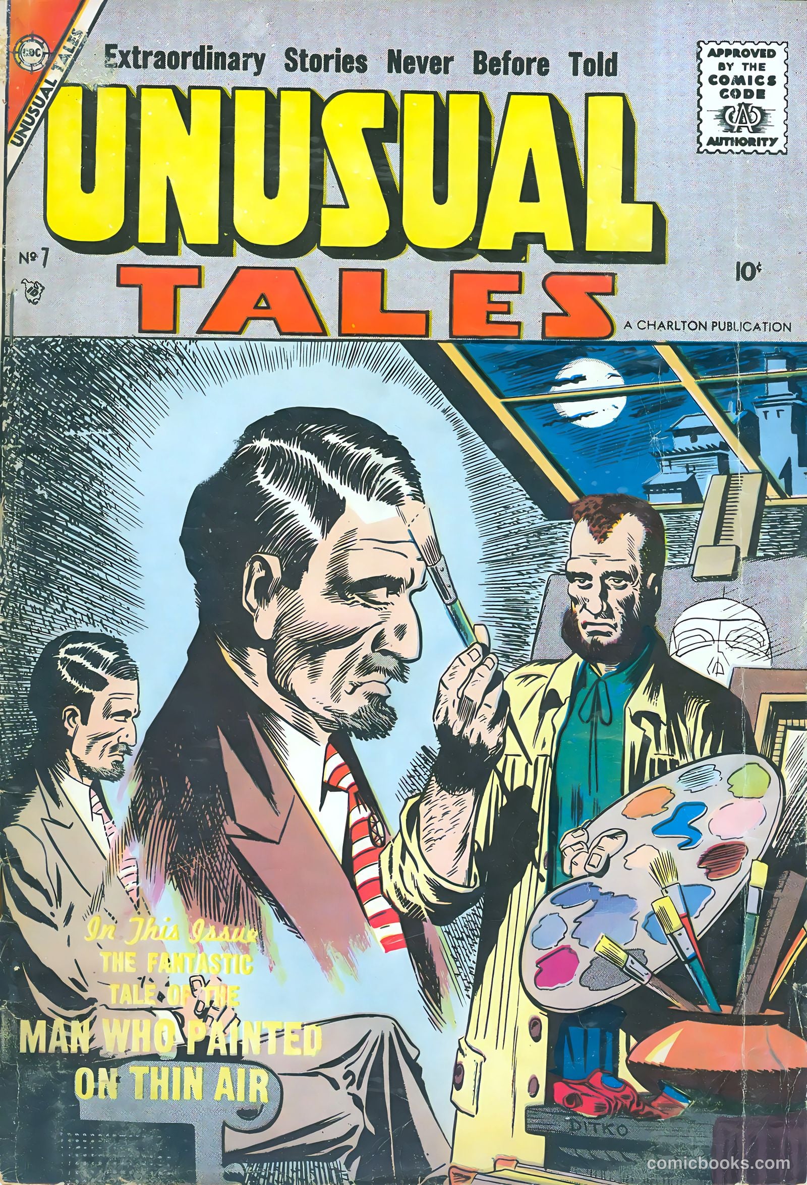 Unusual Tales #7 (1957) — page 1 of 36