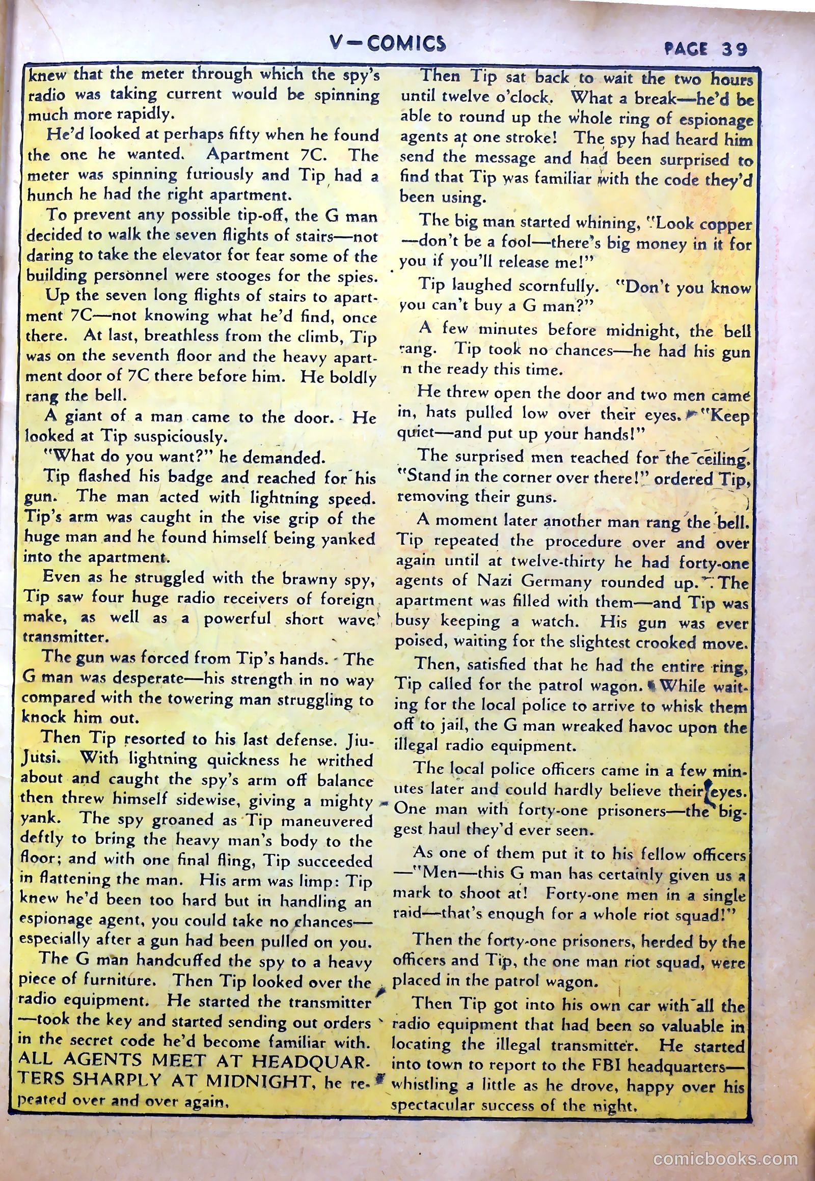 V...- Comics #2 (1942) — page 40 of 67