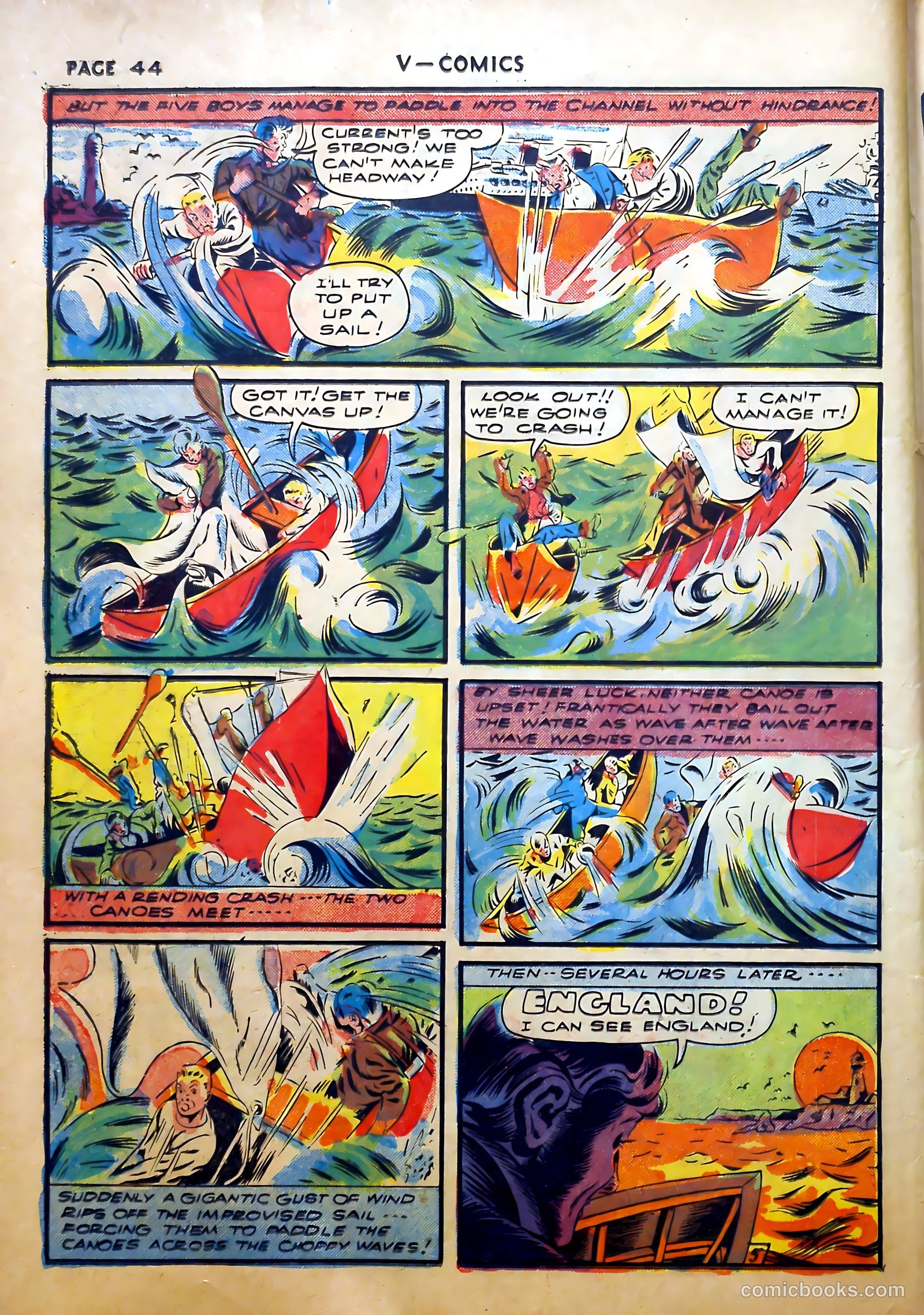 V...- Comics #2 (1942) — page 45 of 67