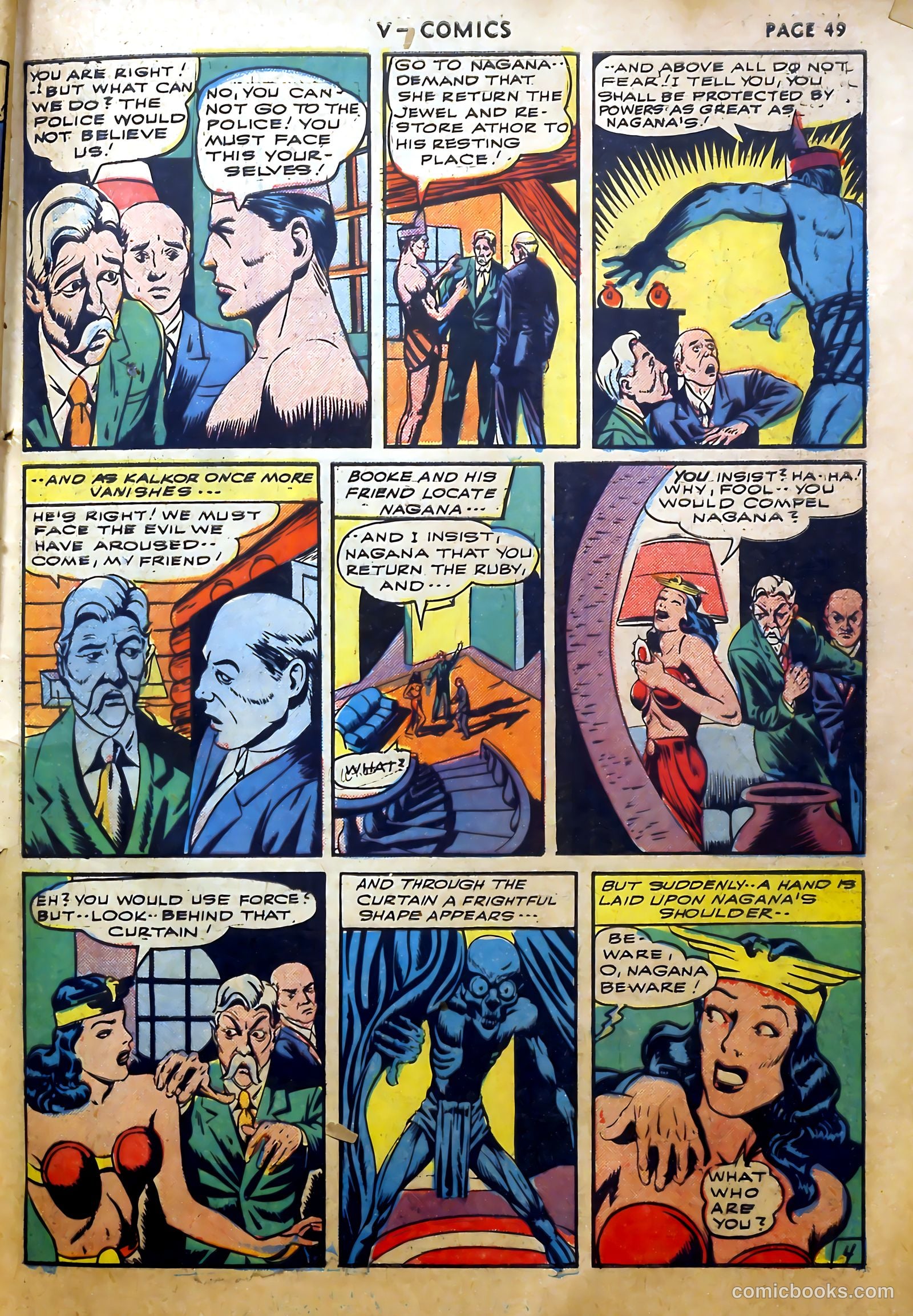 V...- Comics #2 (1942) — page 50 of 67