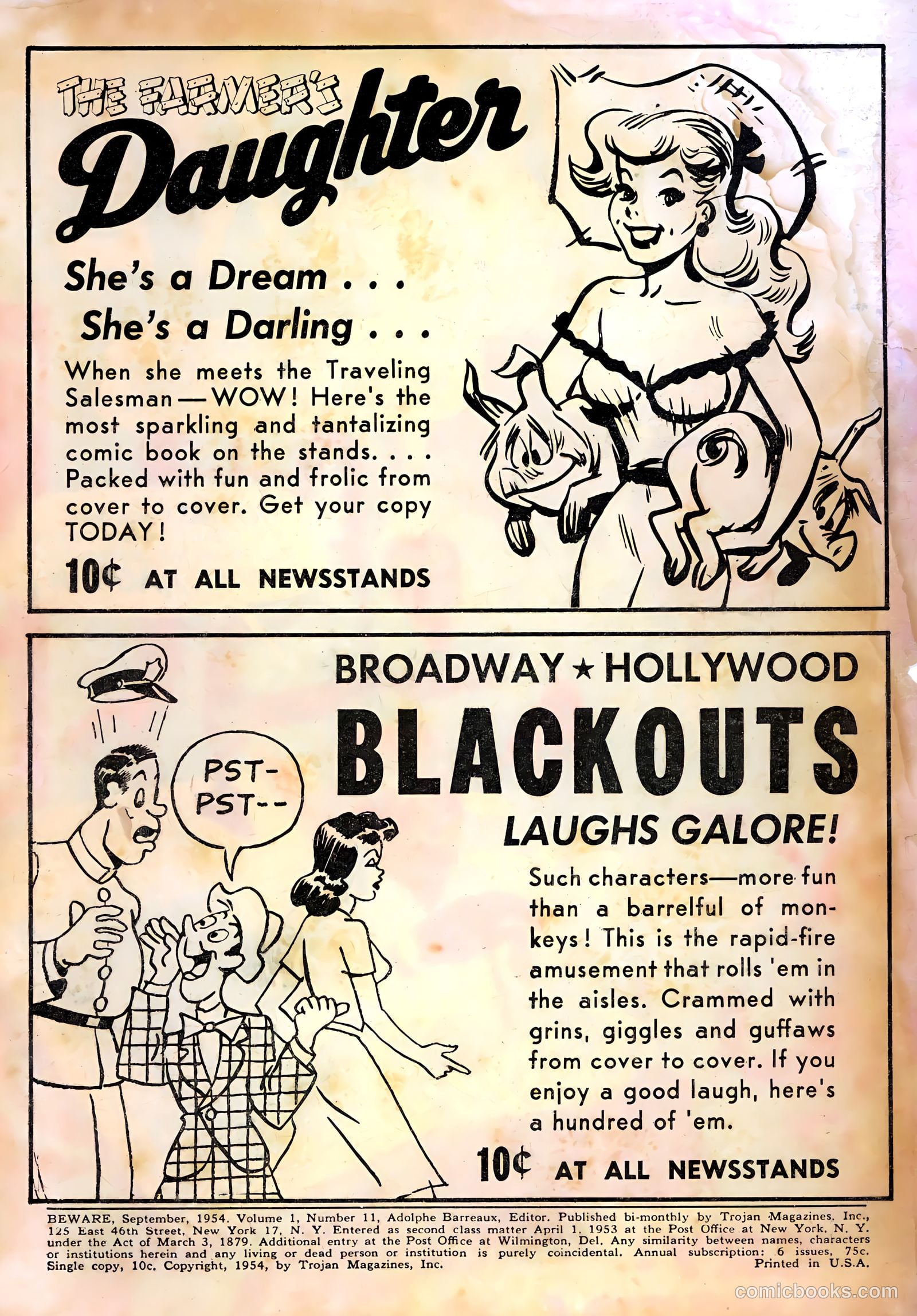 Beware #11 (1954) — page 2