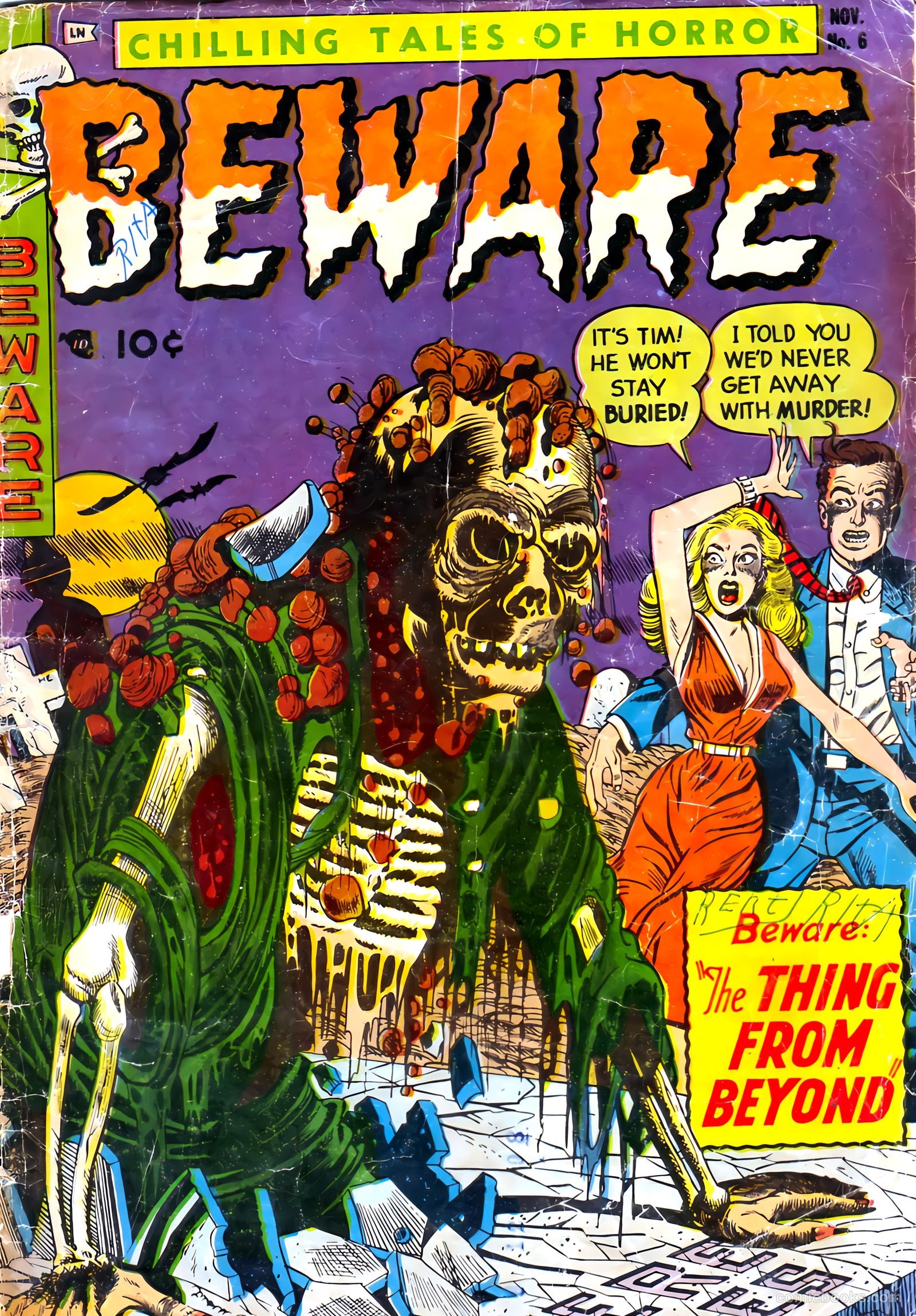 Beware #6 (1953) — page 1